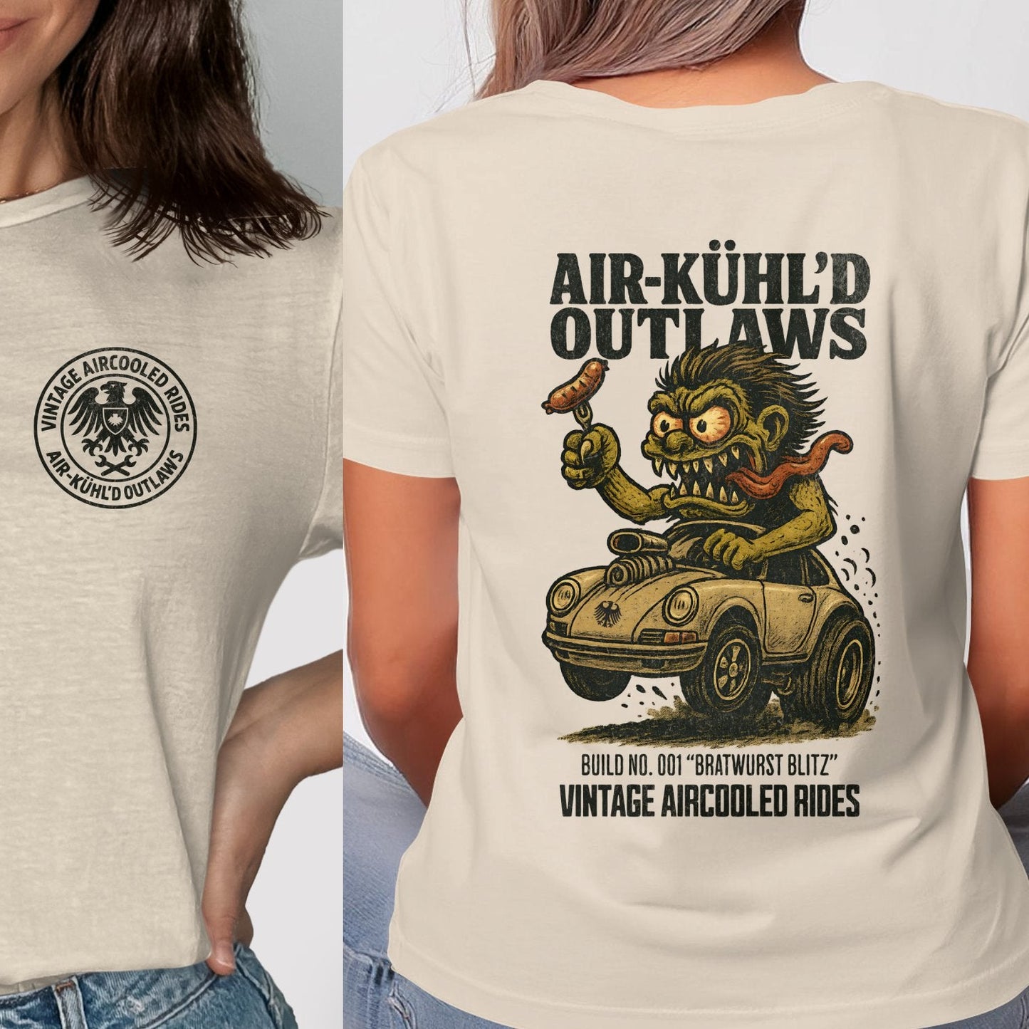 Air-Kühl'd Outlaws Vintage Aircooled Rides Shirt product