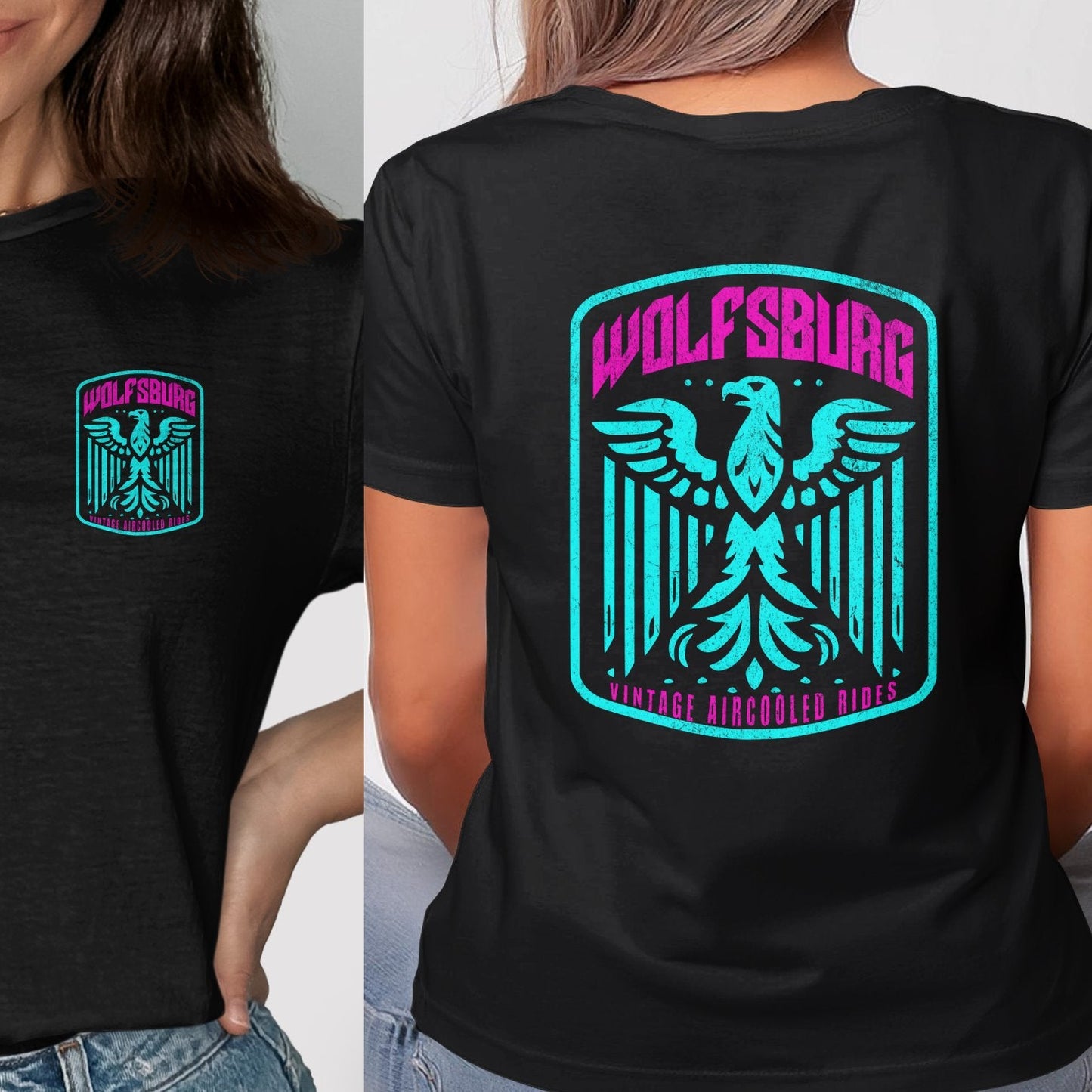 Wolfsburg Vintage Aircooled Rides Graphic T-Shirt product