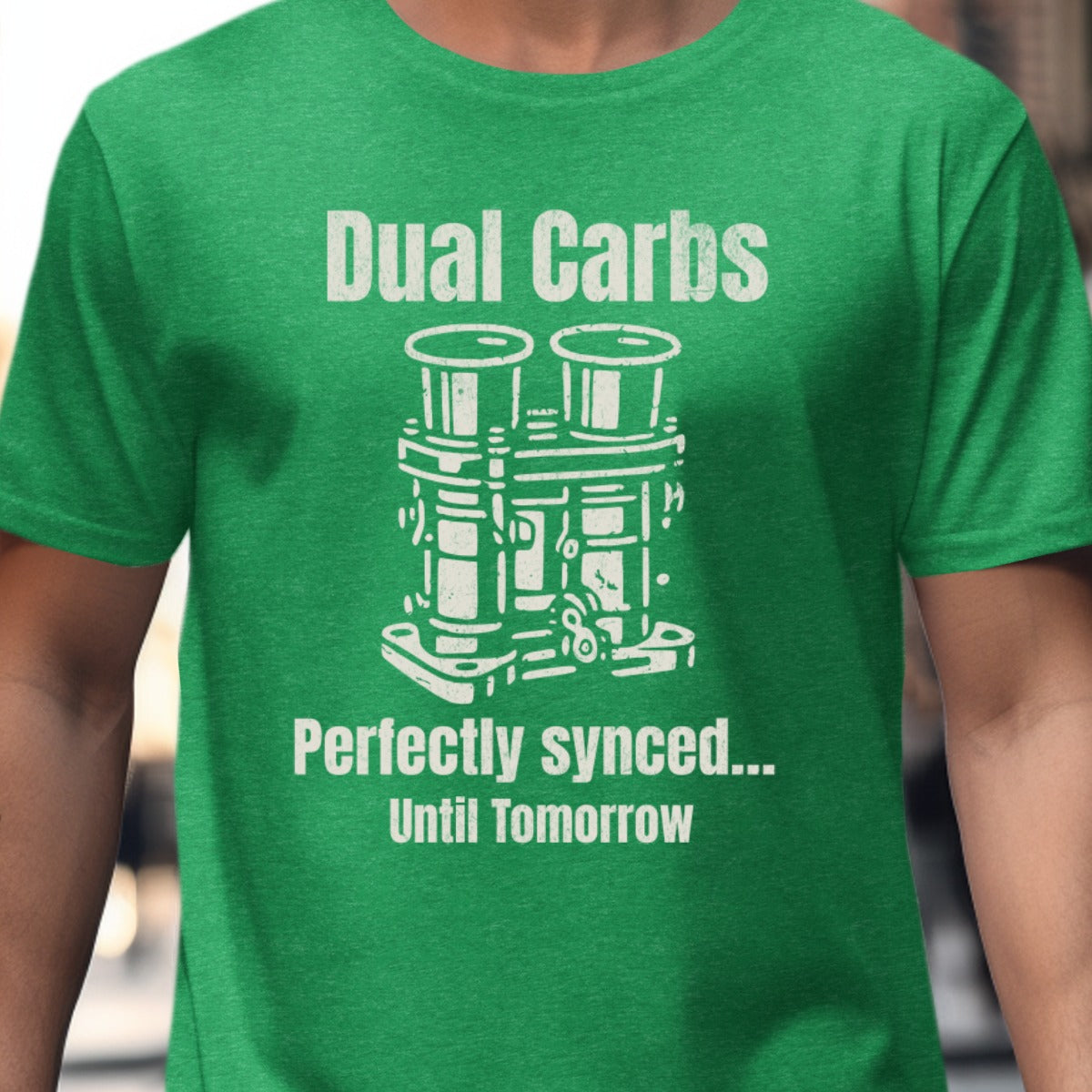 Dual Carbs Perfectly Synced Until Tomorrow T-shirt product