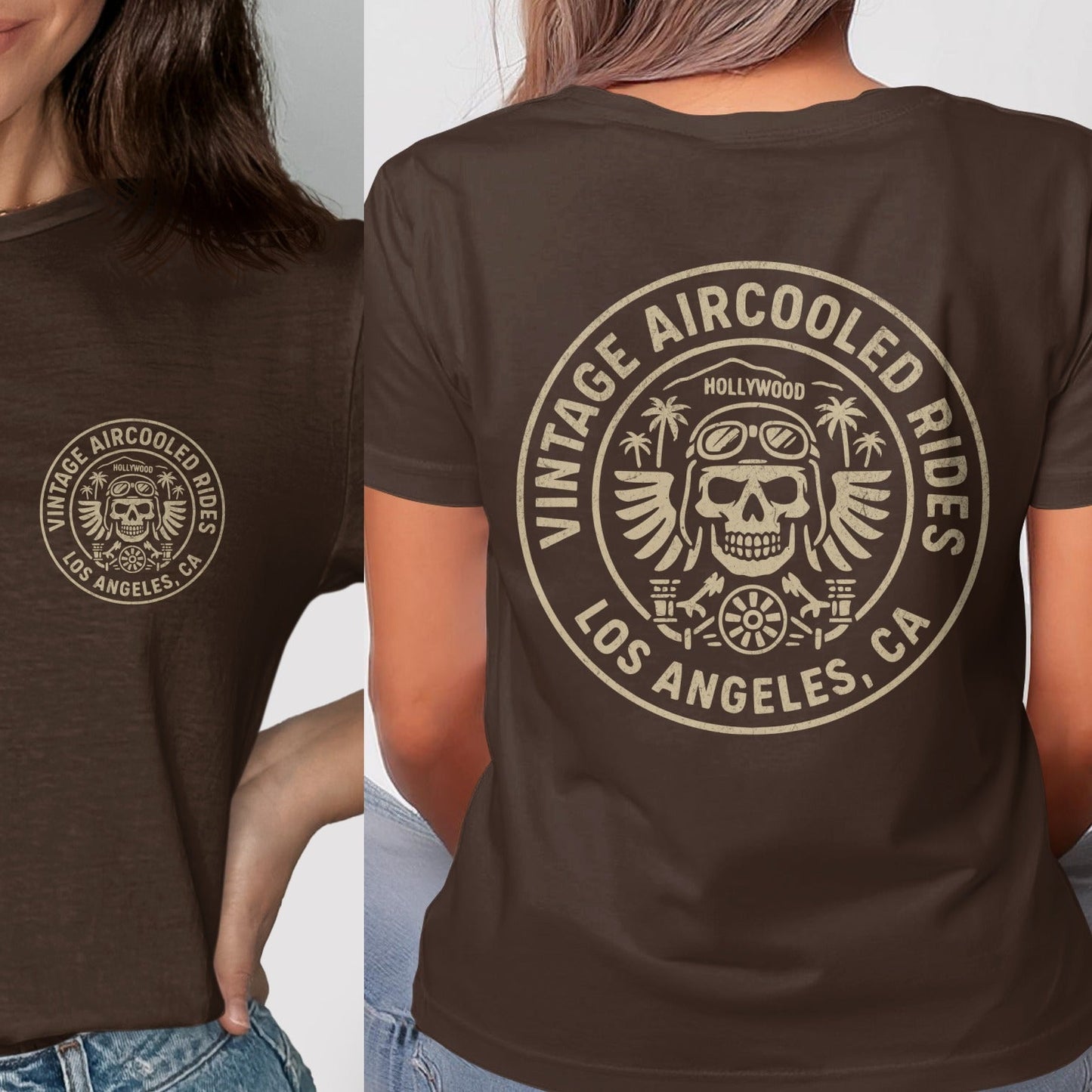 Vintage Aircooled Rides Los Angeles CA T-shirt product