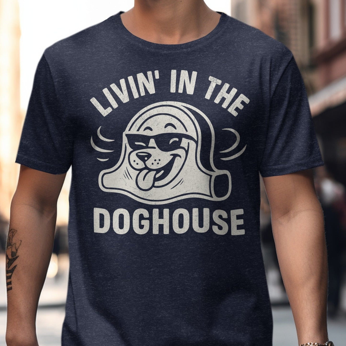 Livin' in the Doghouse Graphic T-Shirt product type
