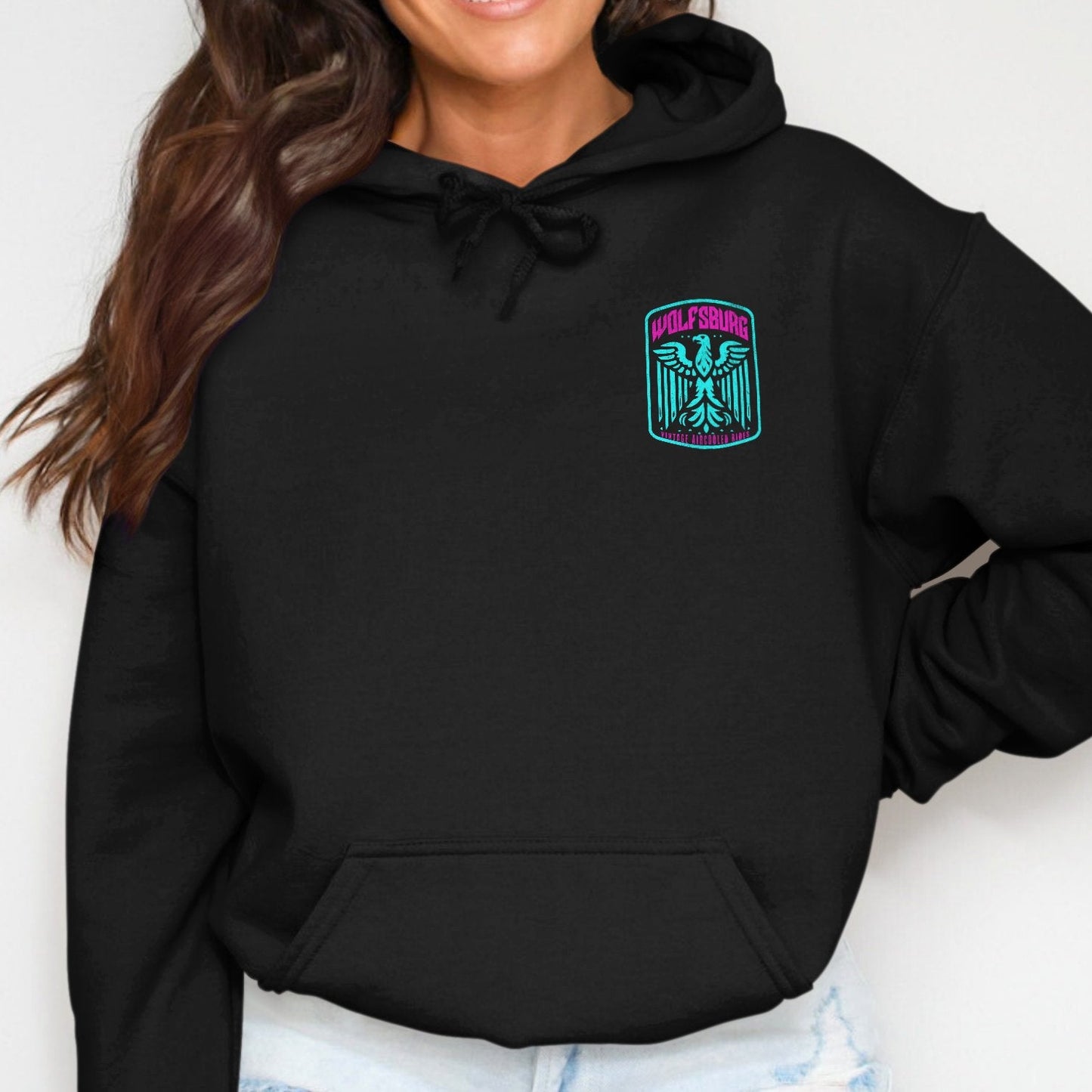 Wolfsburg Crest Graphic Black Hooded product