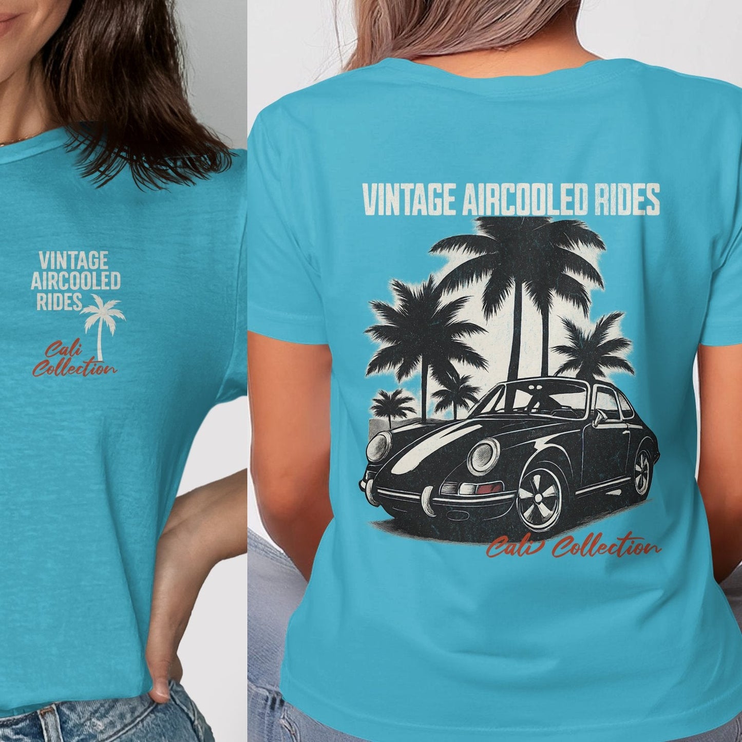 Vintage Aircooled Rides Café Collection T-shirt product