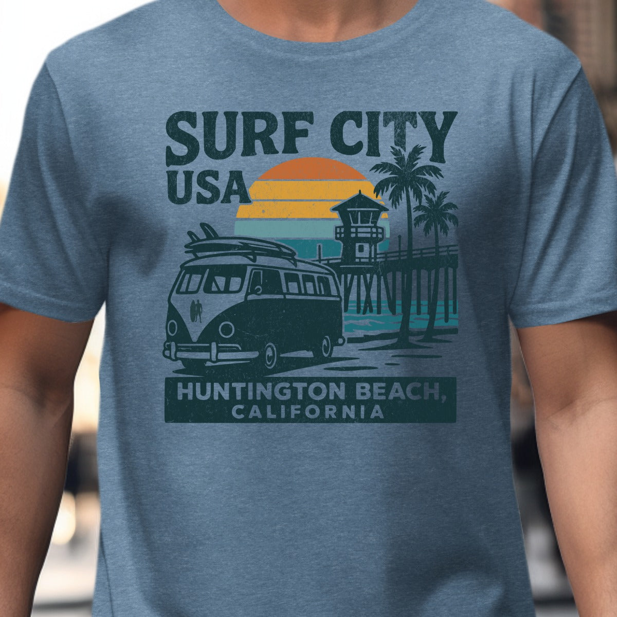 Surf City USA Huntington Beach California T-shirt product