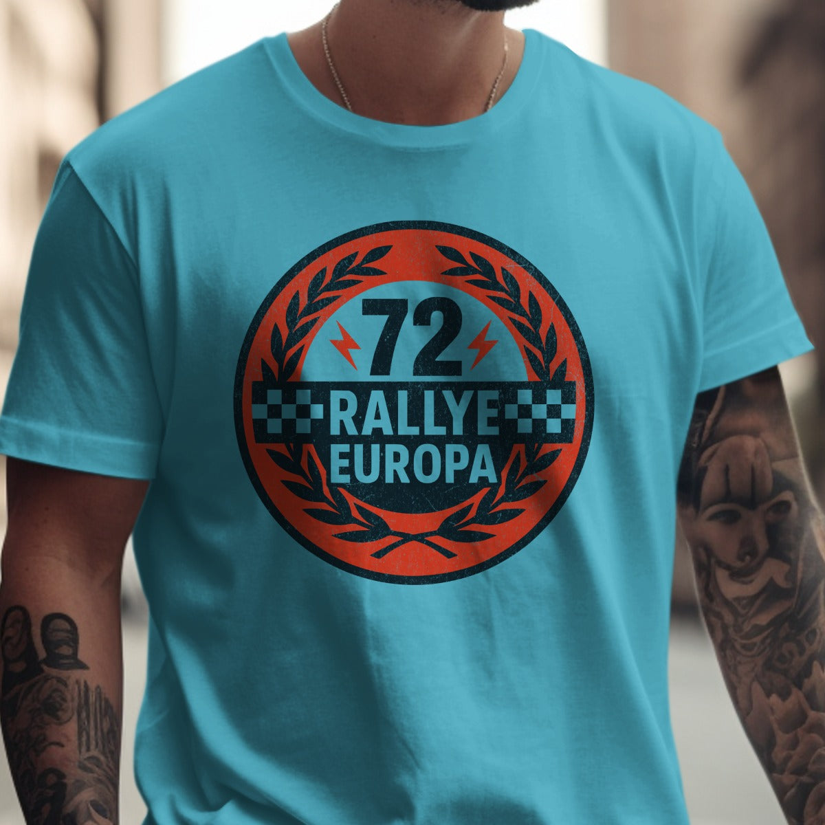 Rallye Europa 72 Graphic Design T-Shirt product