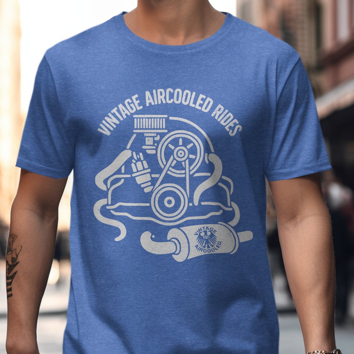 Vintage Aircooled Rides Graphic T-Shirt product type