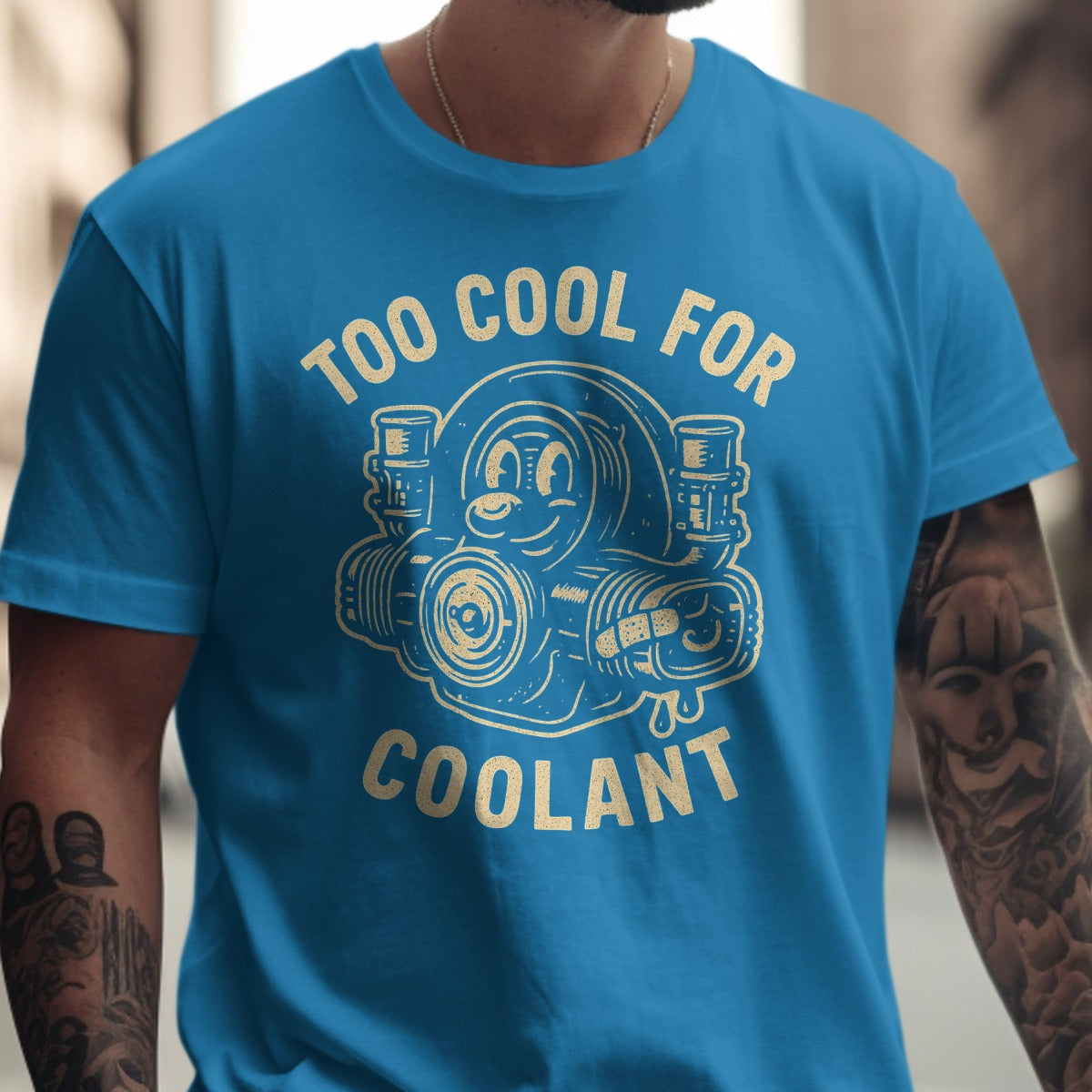 Too Cool For Coolant Graphic Tee Shirt product