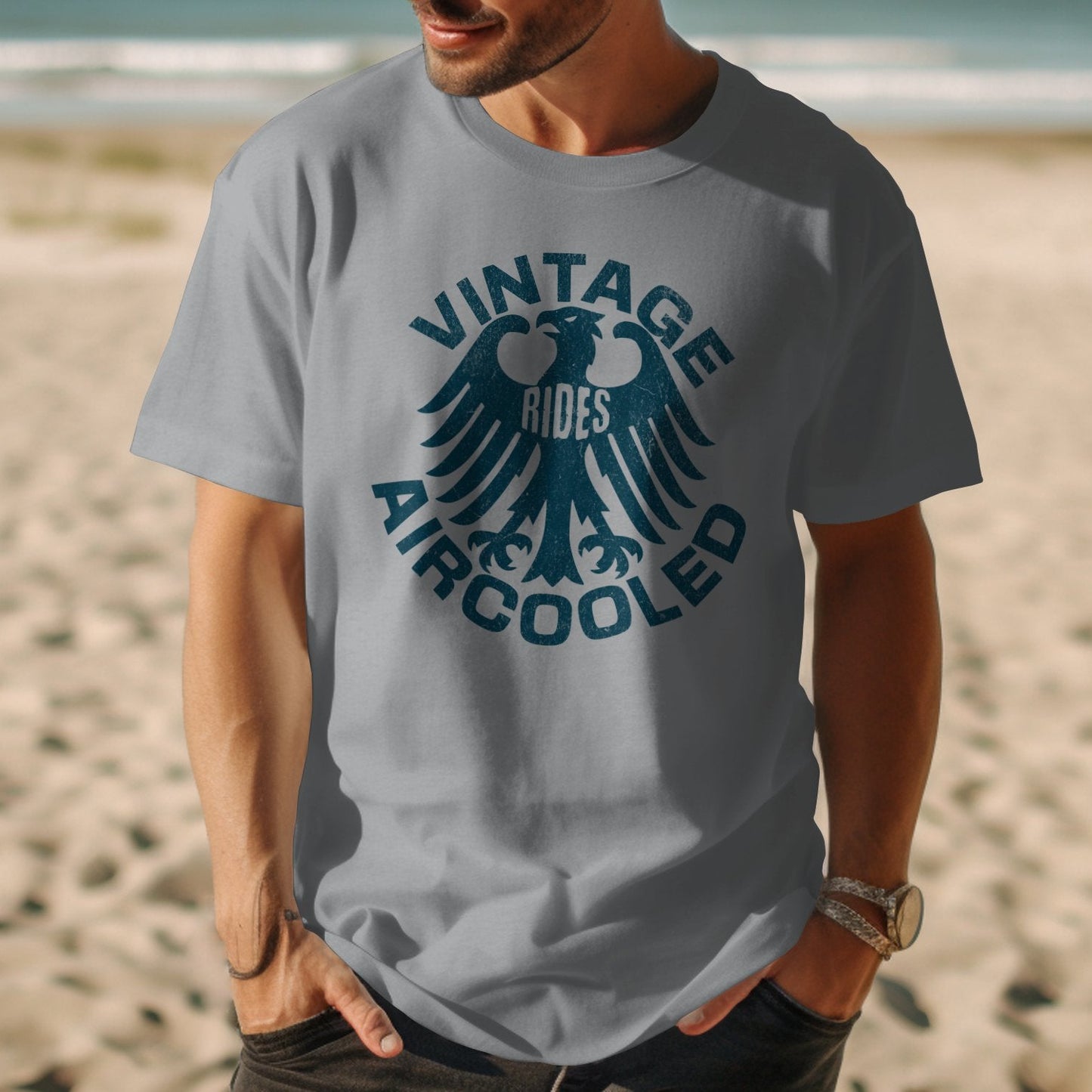 VINTAGE RIDES AIRCOOLED Graphic Tee product