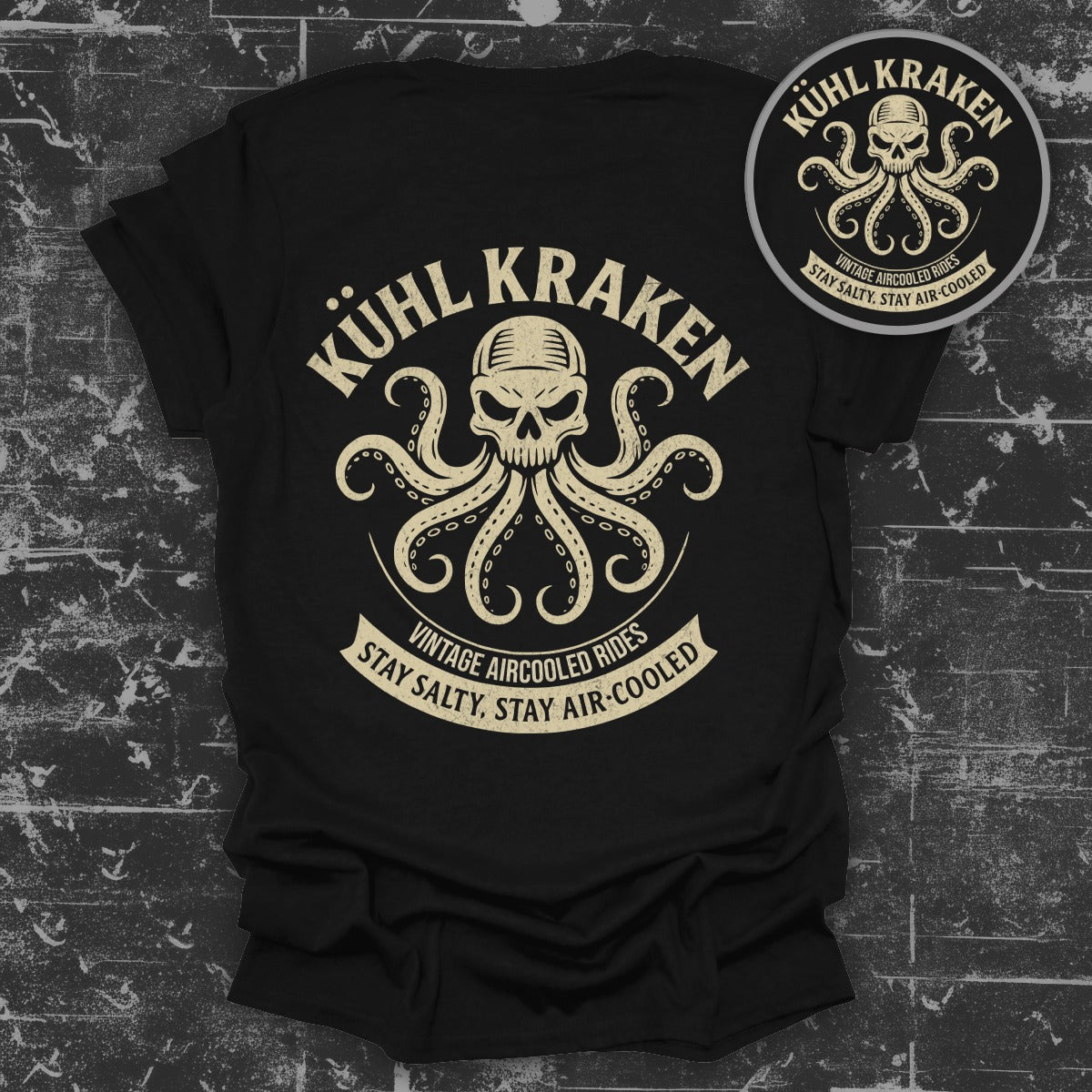KühL Kraken Vintage Aircooled Rides Black T-shirt product