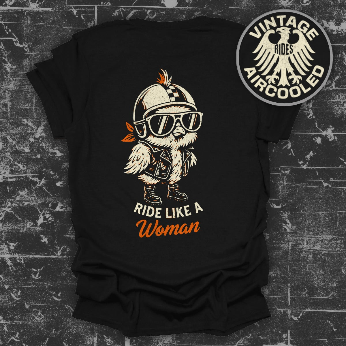 Ride Like a Woman Vintage Aircooled T-Shirt product