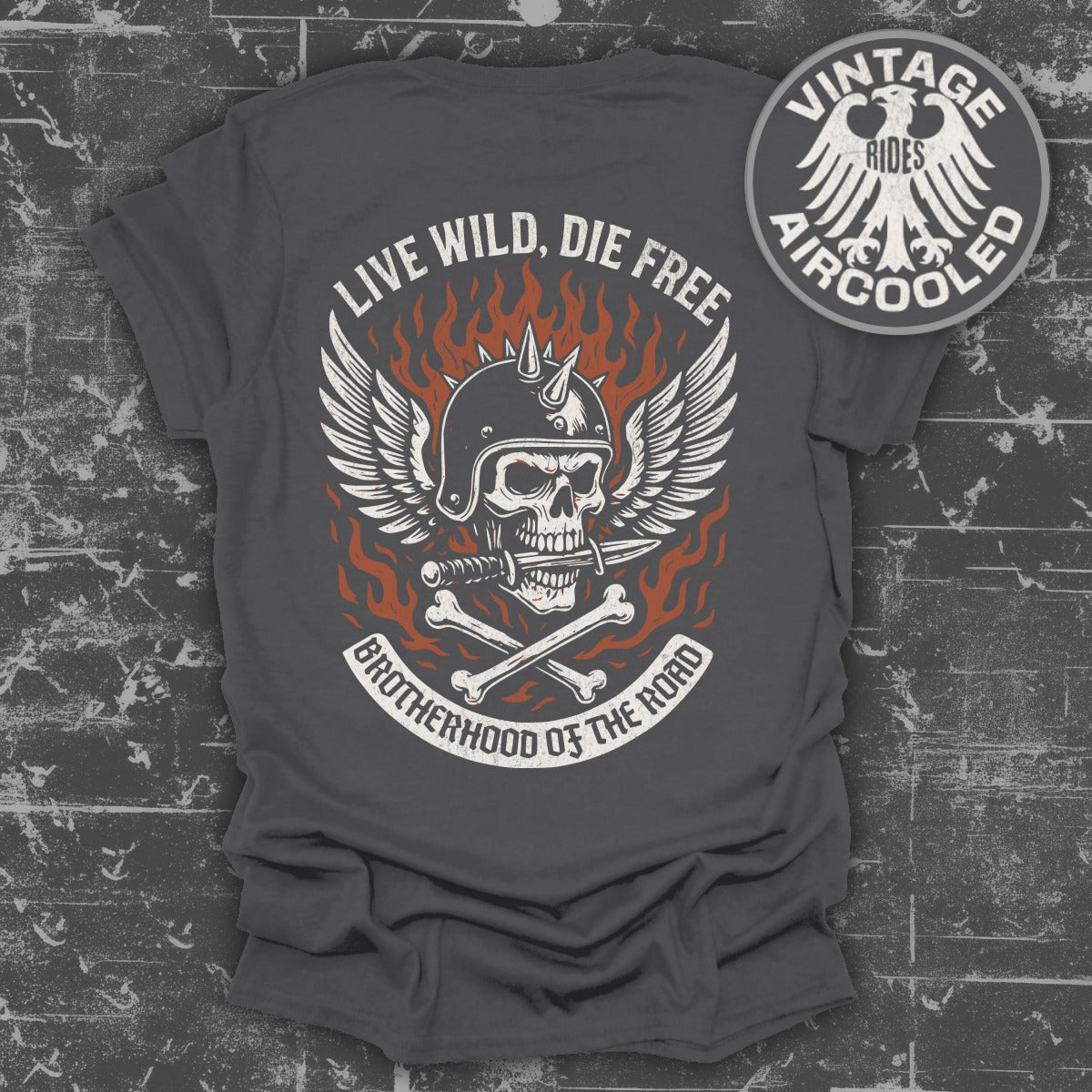 Live Wild Die Free Brotherhood of the Road product