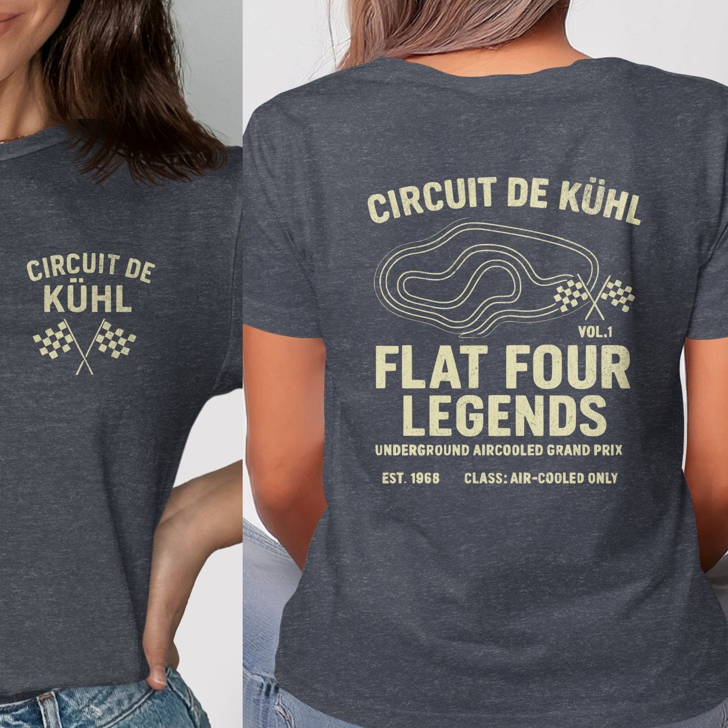 Flat Four Legends Circuit De Kühl T-shirt product type