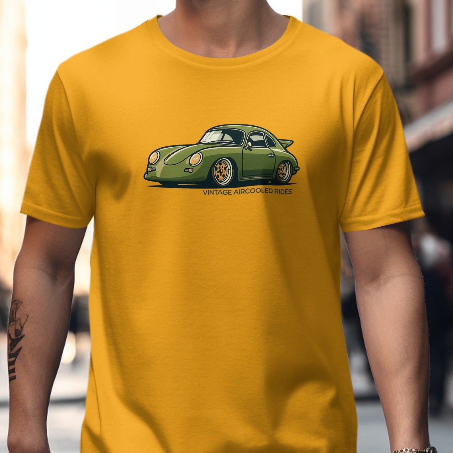 Vintage Aircooled Rides Graphic Tees Stylish T-Shirt product