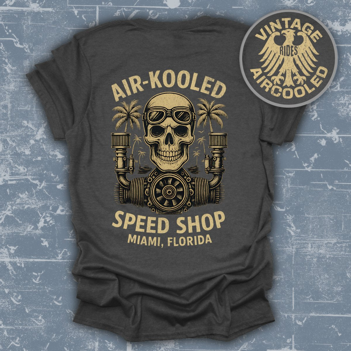 Air-Kooled Speed Shop Miami Florida T-Shirt product