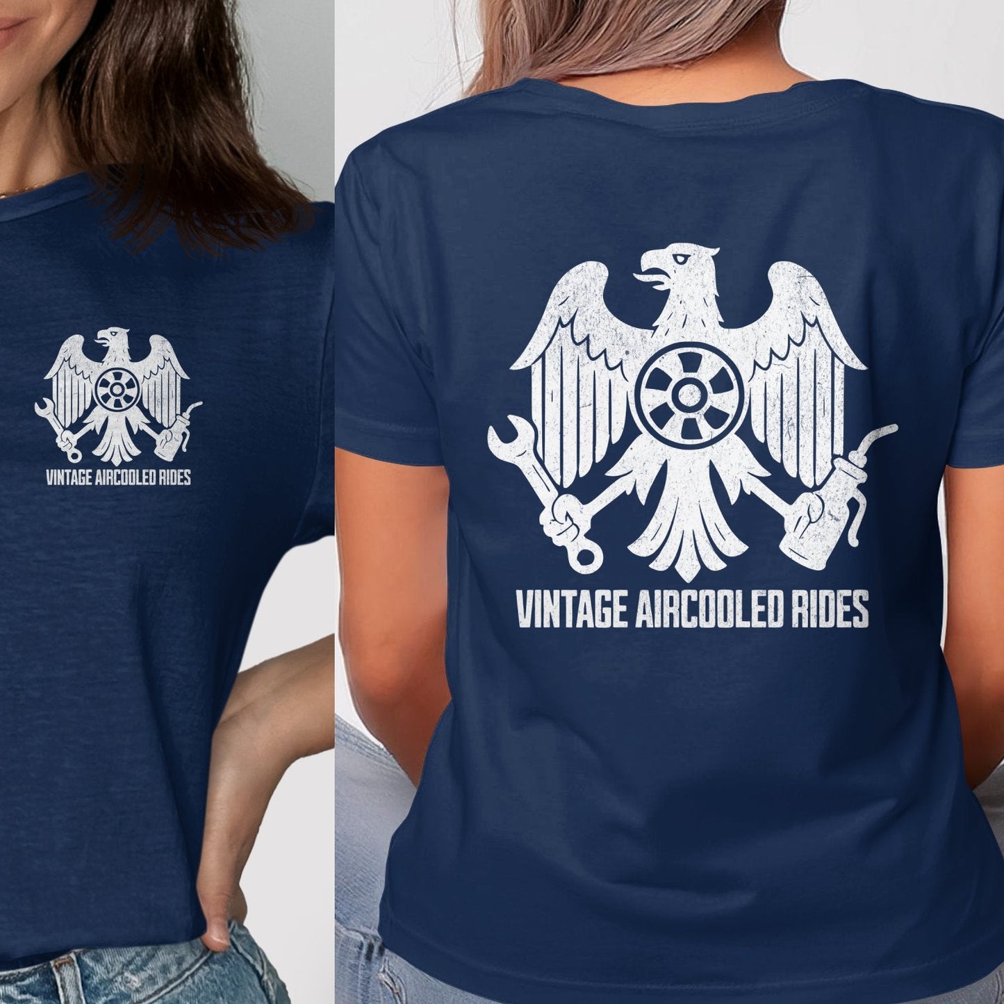 Vintage Aircooled Rides Graphic Tee shirt product