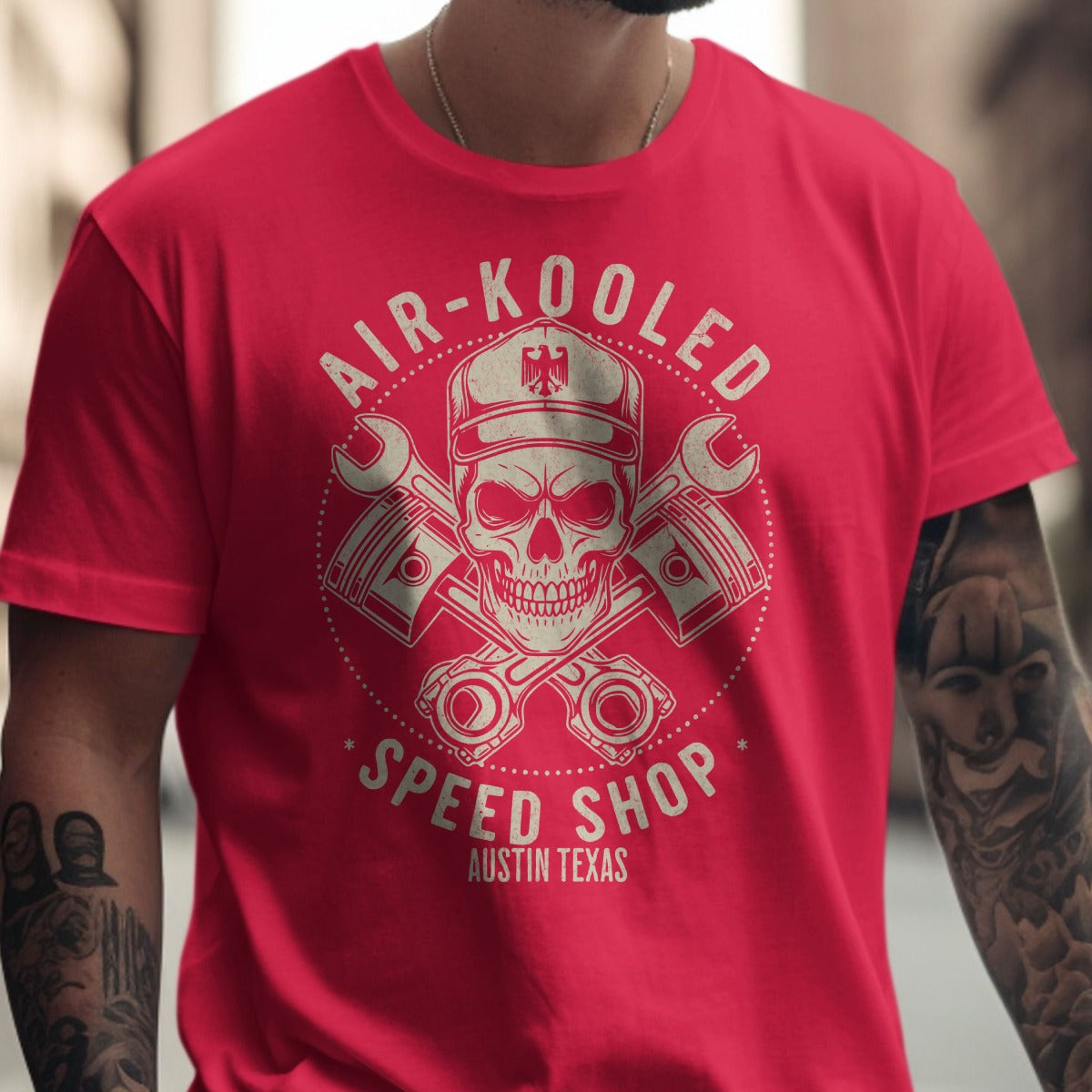 Air-Kooled Speed Shop Austin Texas T-shirt product type