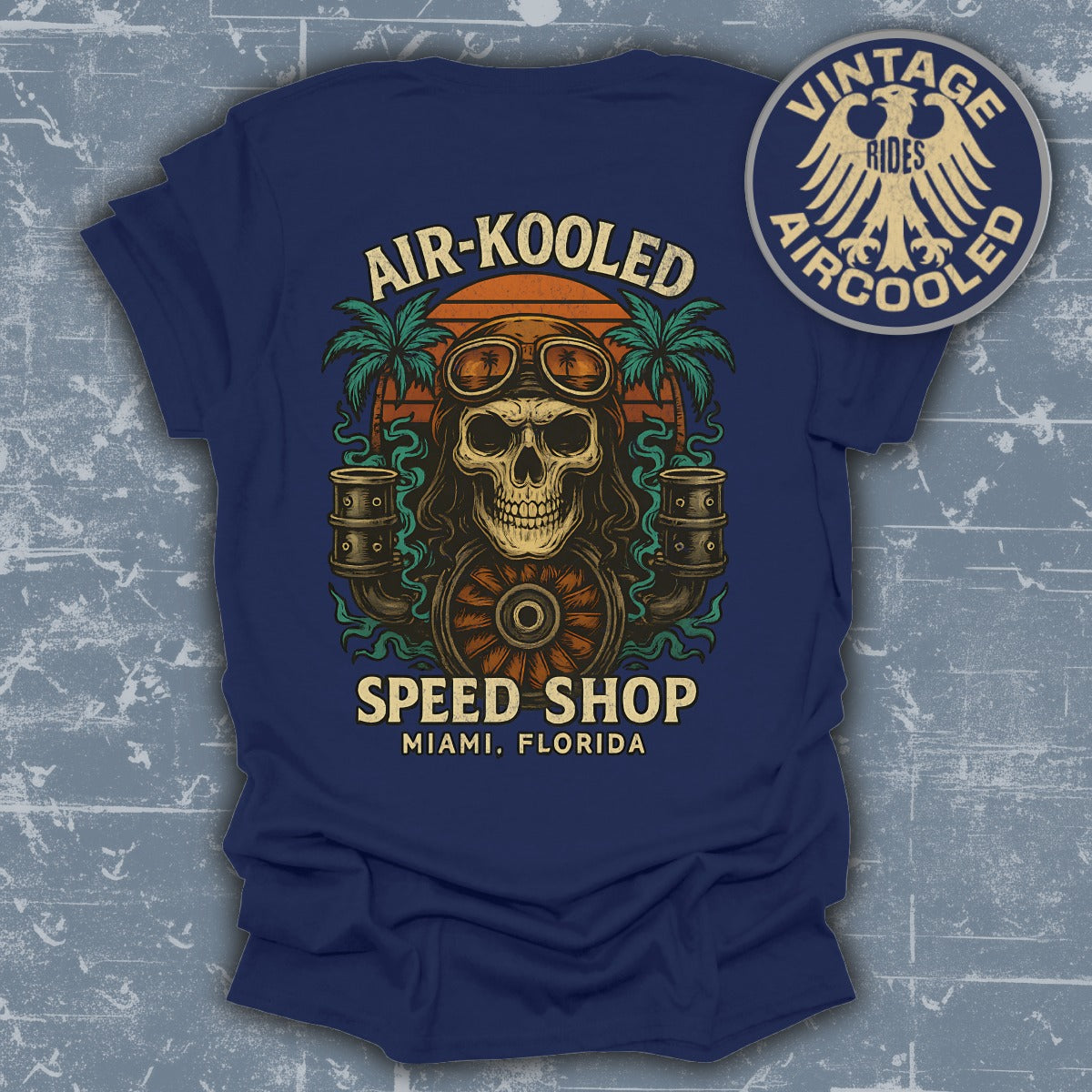 Air-Kooled Speed Shop Miami Florida Graphic Shirt product