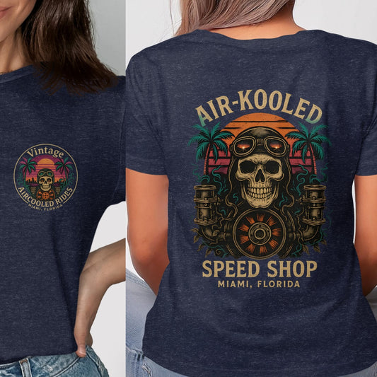 Air-Kooled Speed Shop Skull Miami Florida product type