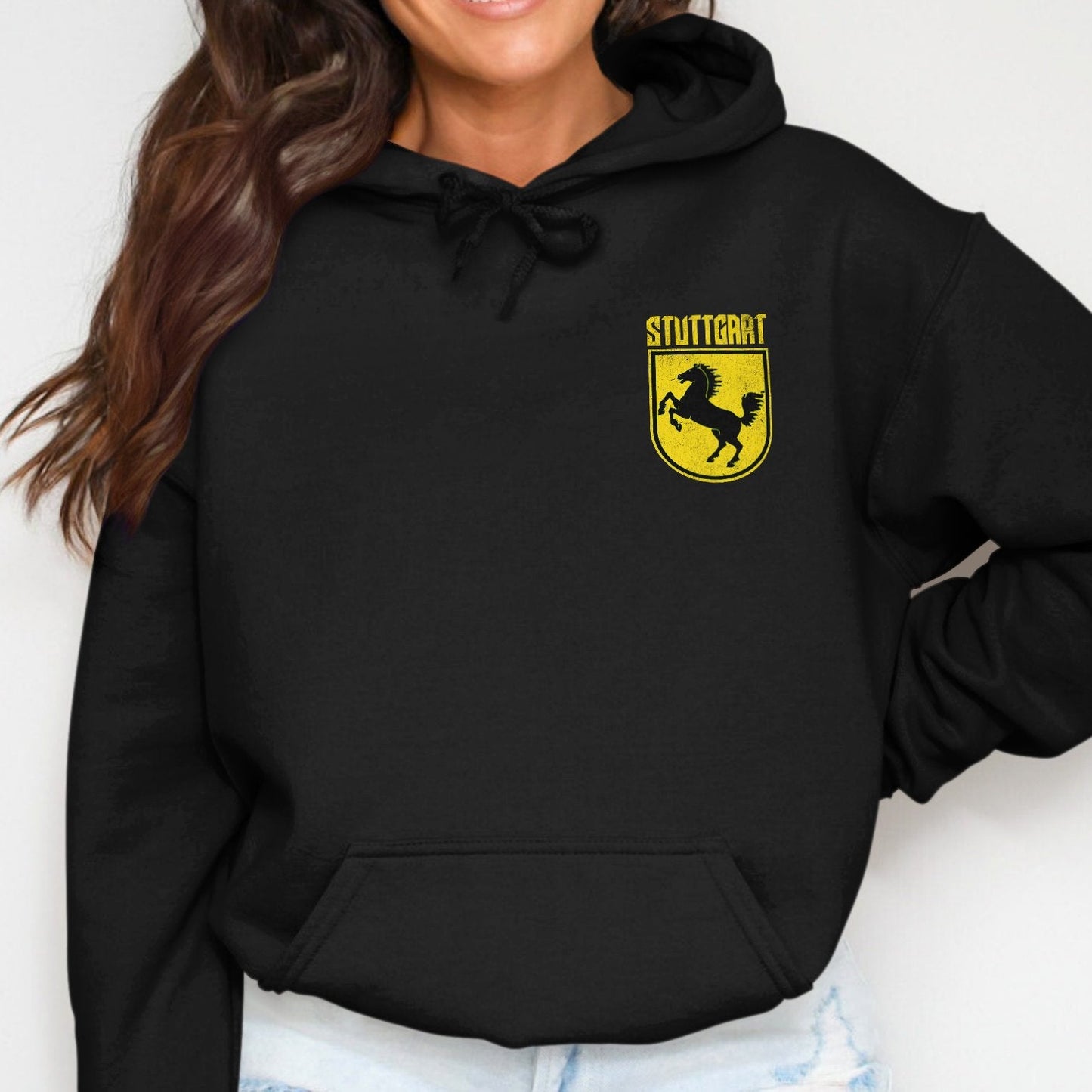Stylish Hoodie with Unique Stuttgart Logo Design product