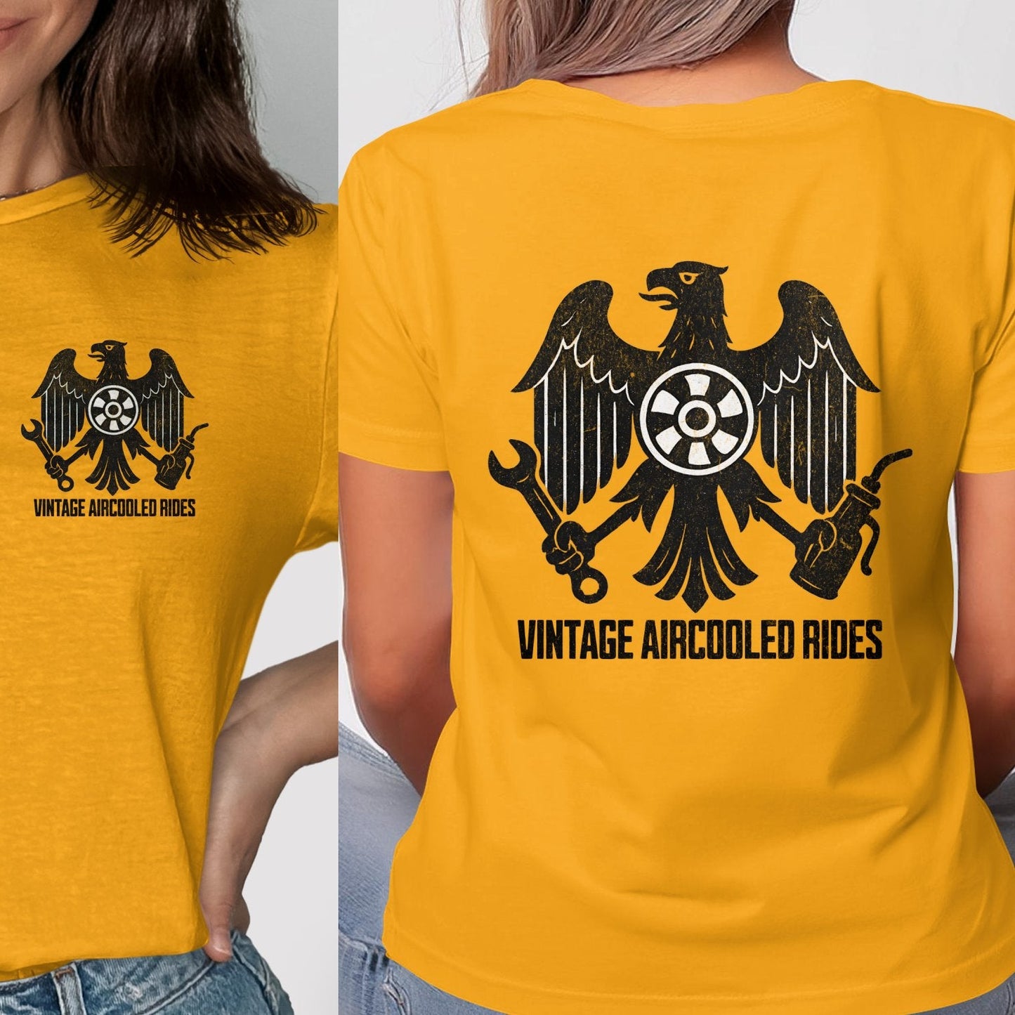 Vintage Aircooled Rides Graphic Tee product