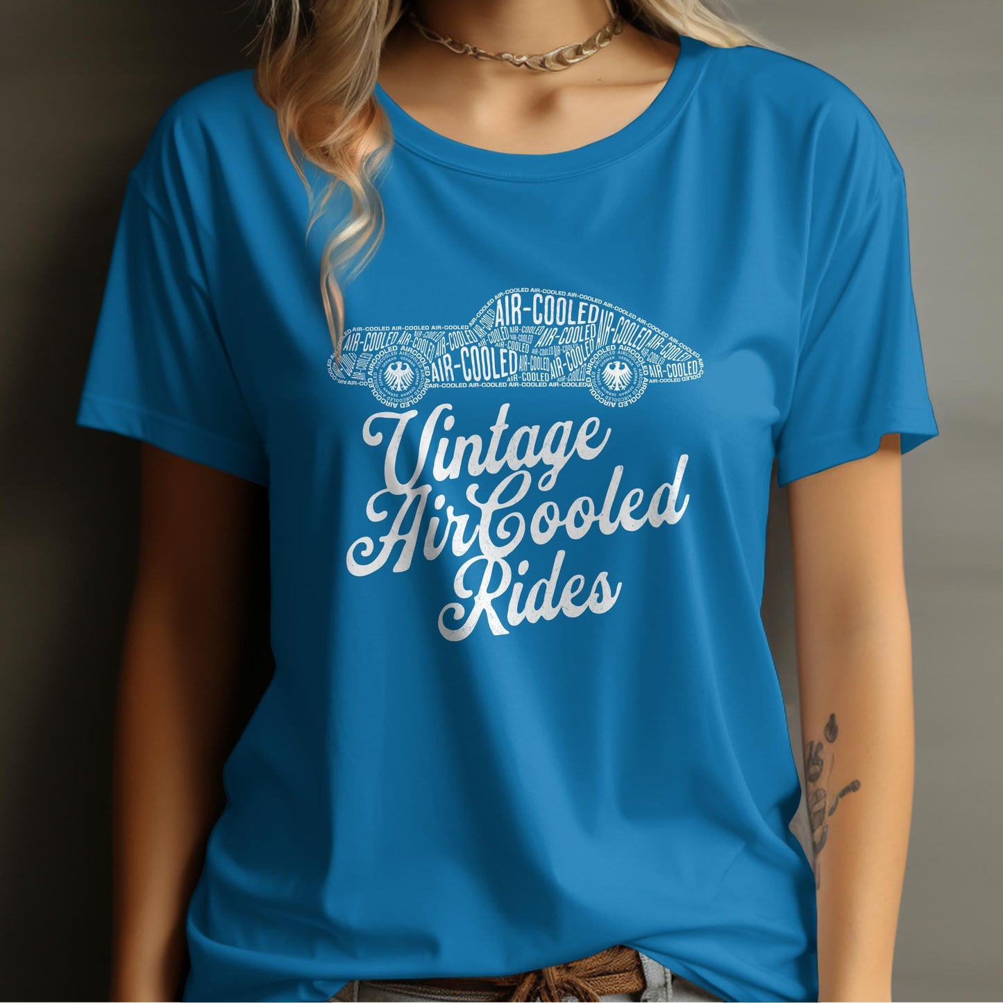 Vintage Air Cooled Rides Graphic T-Shirt product