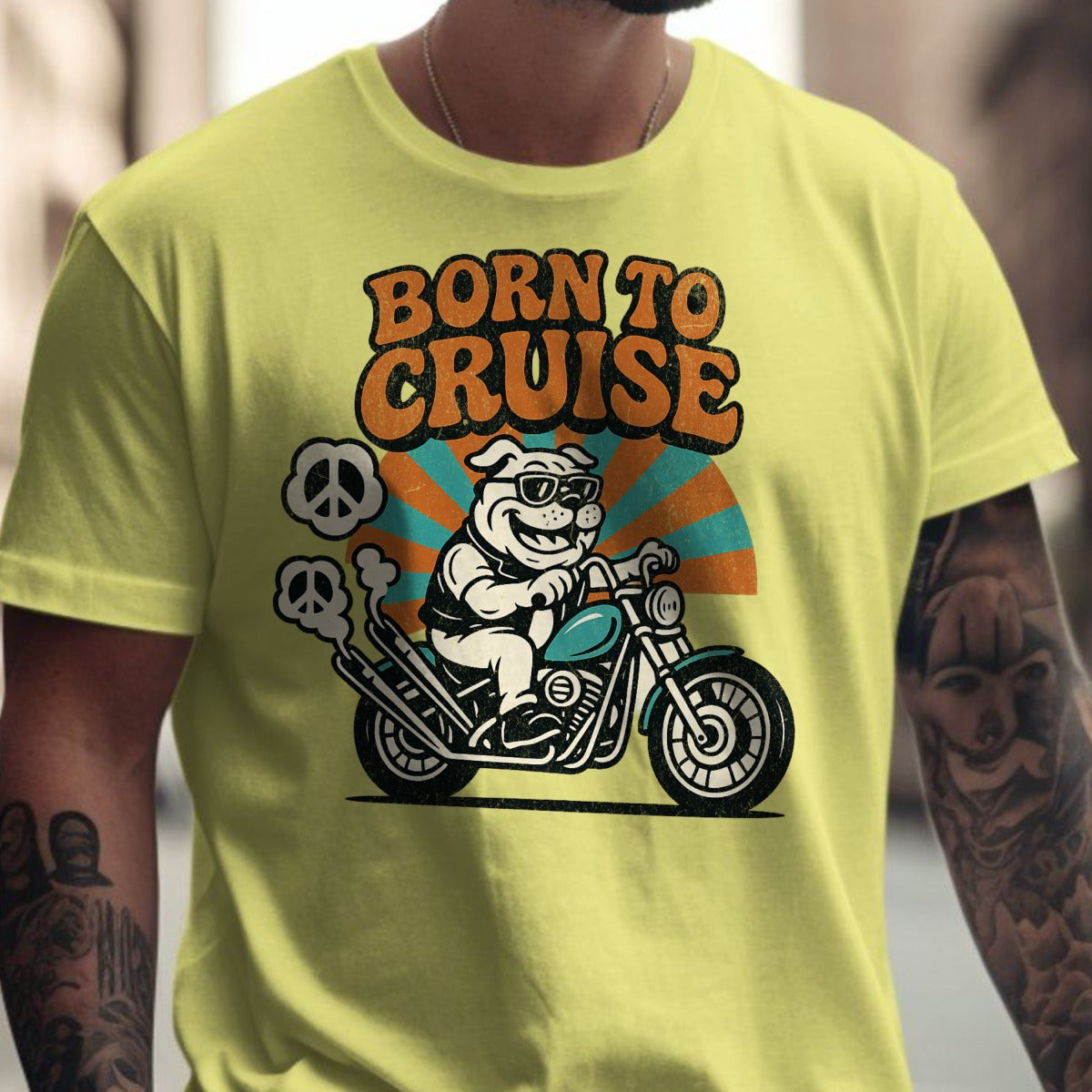 Born to Cruise Biker Graphic T-Shirt product type