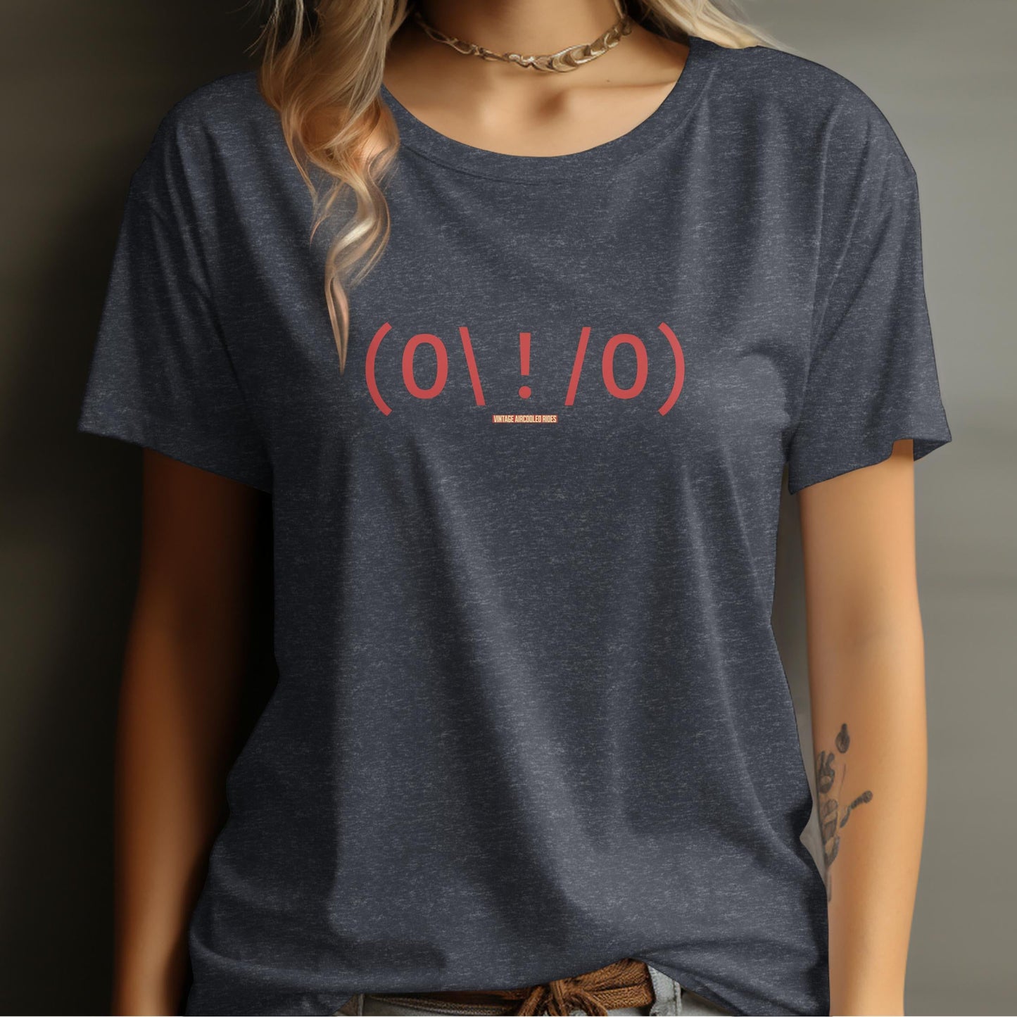 Creative Look Gray T Shirt with Unique Design product