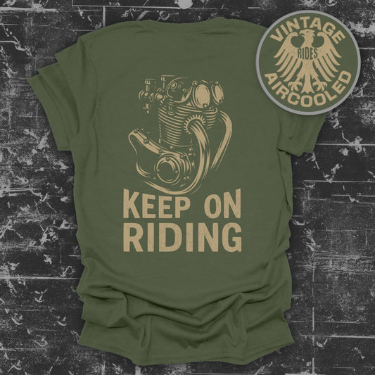 Keep On Riding Graphic Vintage Rides T-shirt product