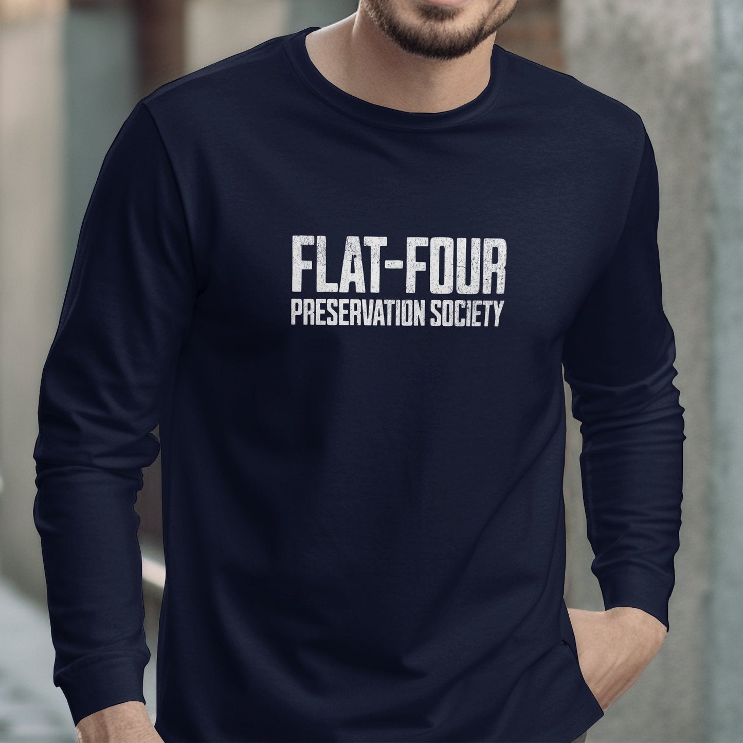 Flat-Four Preservation Society Long Sleeve Shirt product type