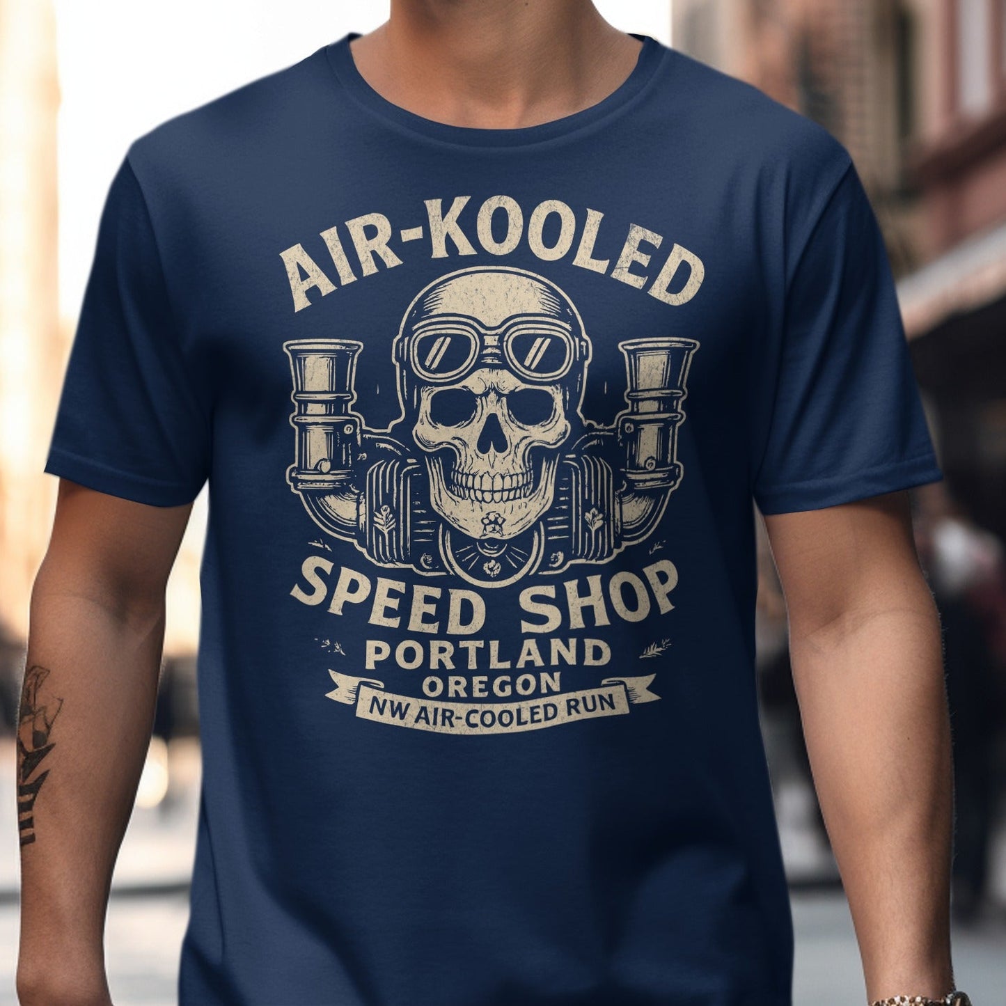 Air-Kooled Speed Shop Portland Oregon T-shirt product