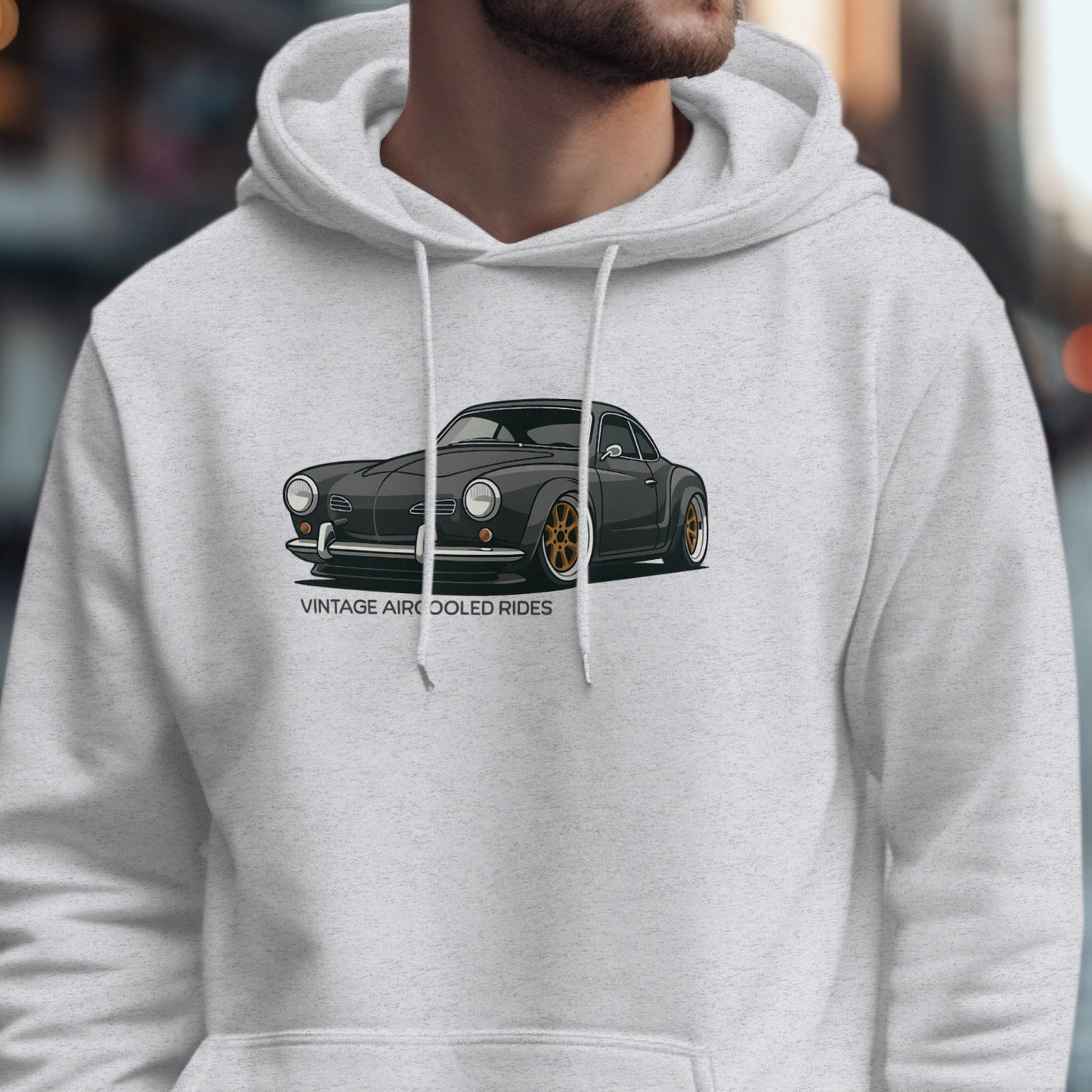 Vintage Air Cooled Rides Graphic Hoodie product