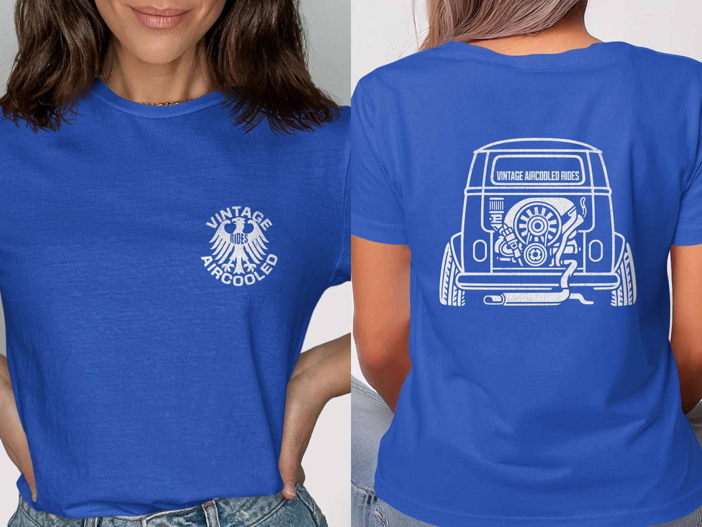 Vintage Aircooled Rides Graphic T-Shirt product