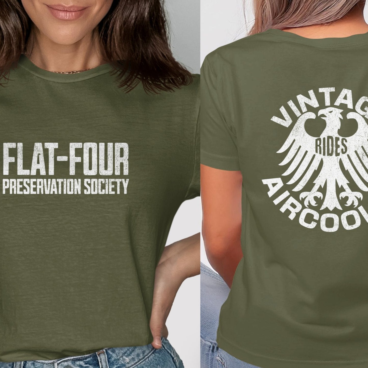 Vintage Aircooled and Flat-Four Society Shirt product type