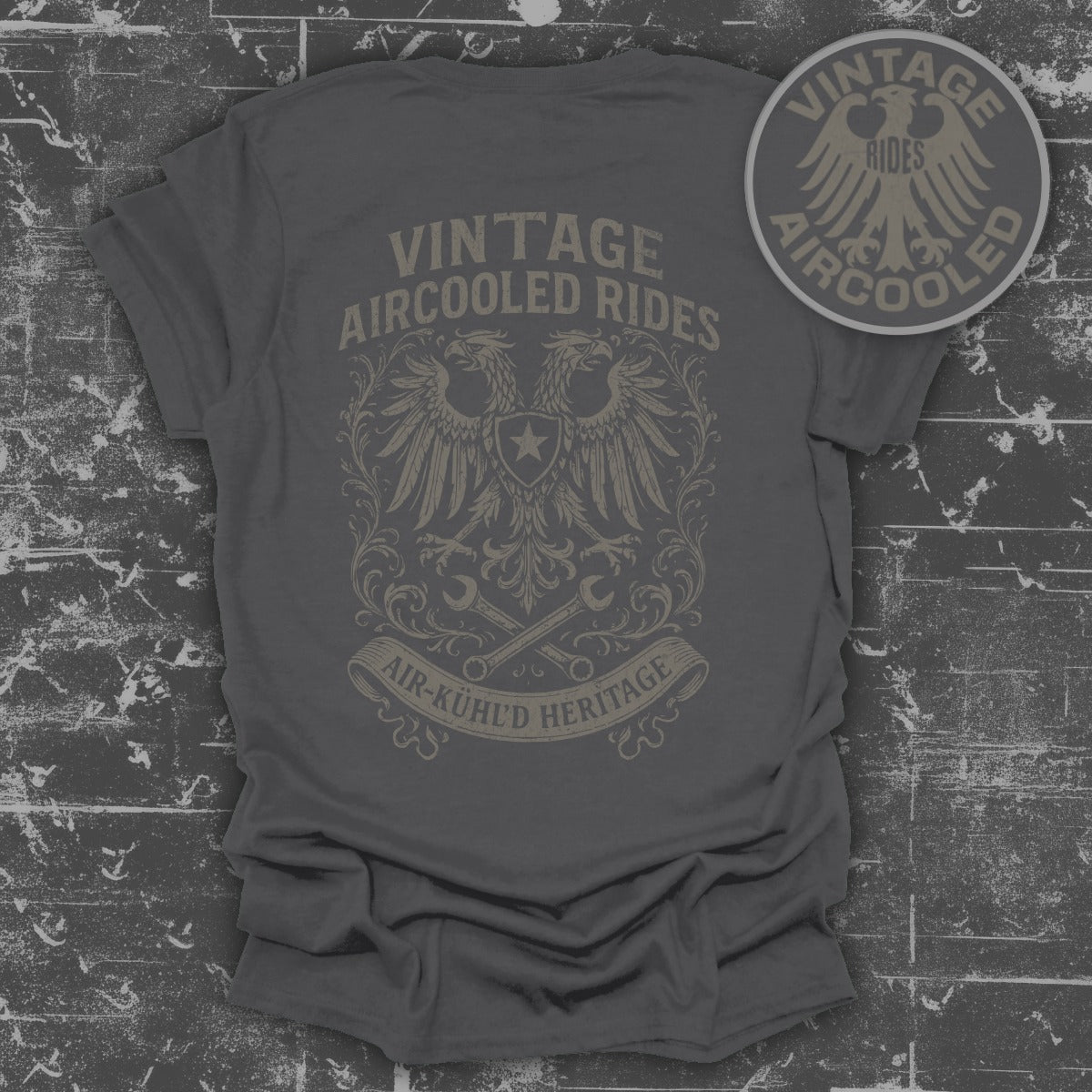 Vintage Aircooled Rides Graphic Tee