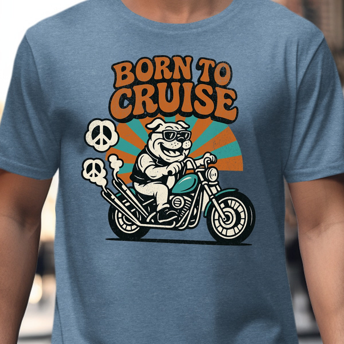 Born to Cruise Peace Sign Motorcycle product type