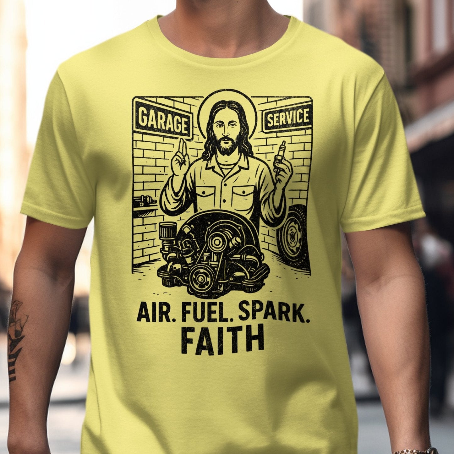 Air Fuel Spark Faith Graphic T-shirt product