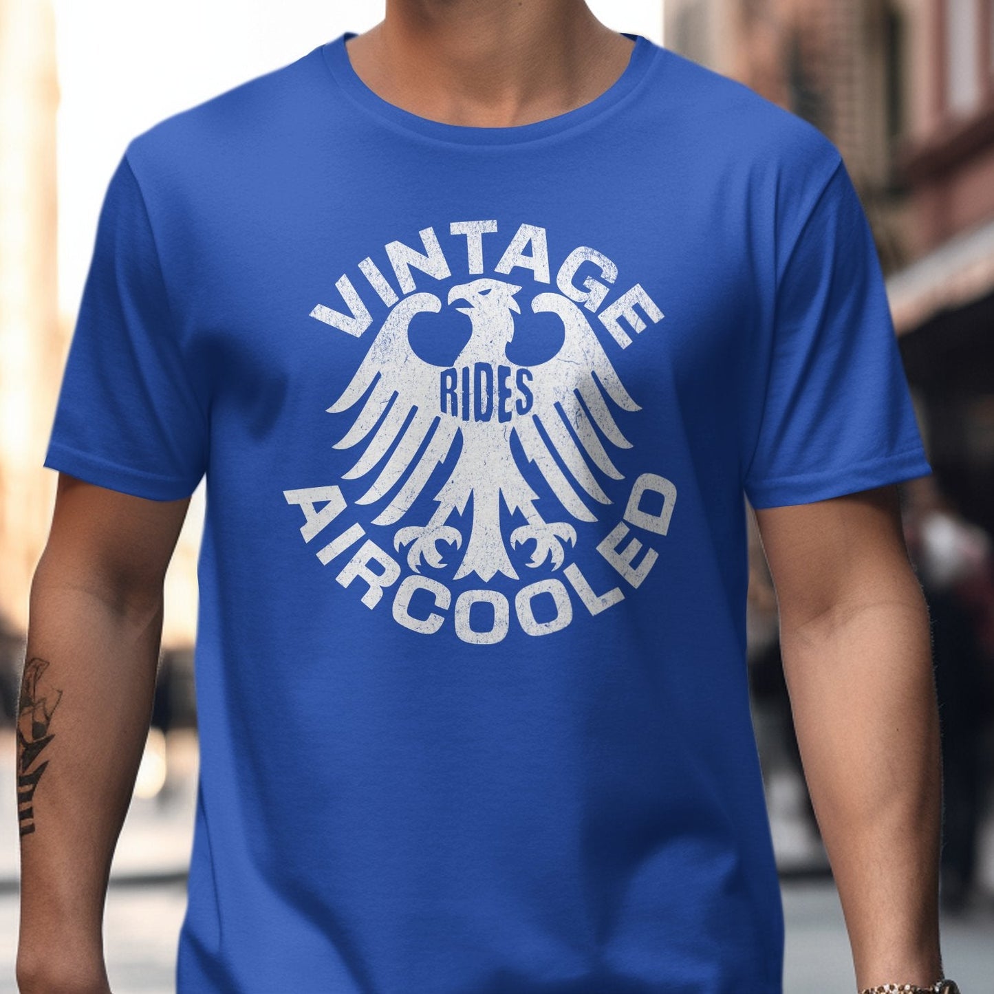 Vintage Rides Aircooled Graphic Tee product
