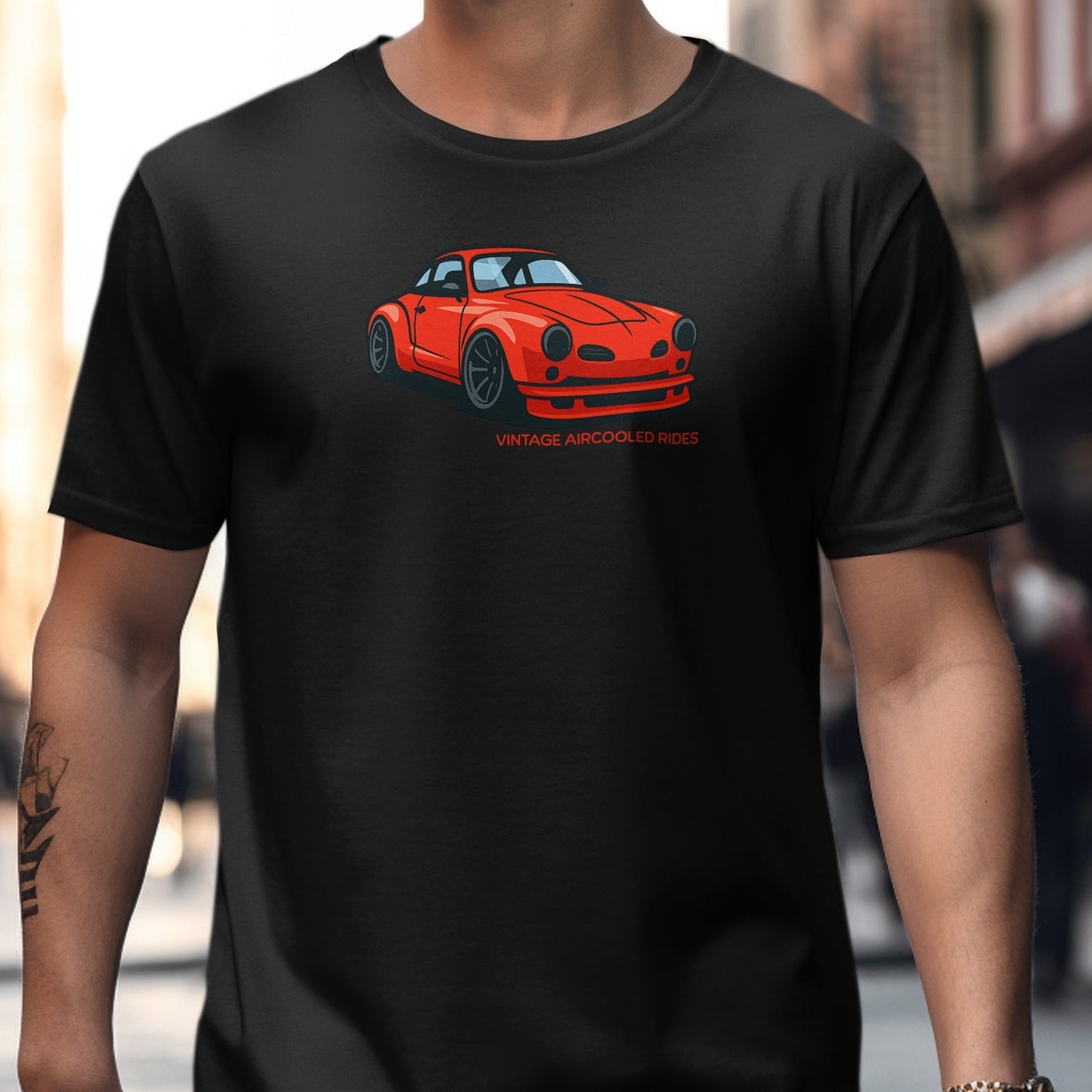 Vintage Aircooled Rides Printed T-Shirt product type
