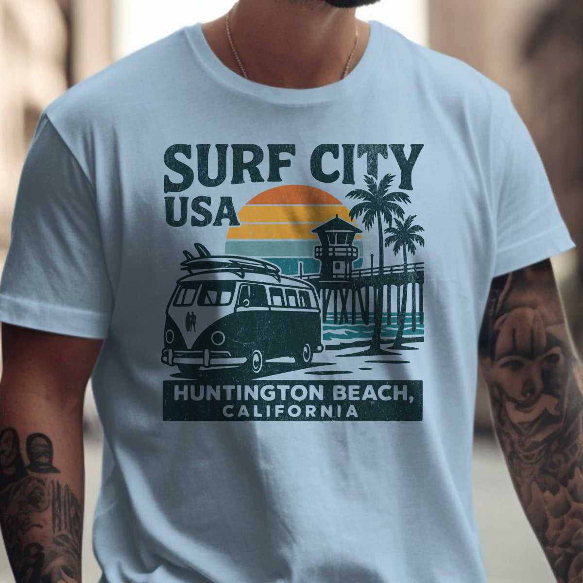 Surf City USA Huntington Beach T-shirt product