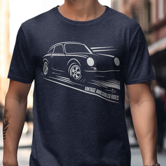 Vintage Aircooled Rides Design T-shirt product