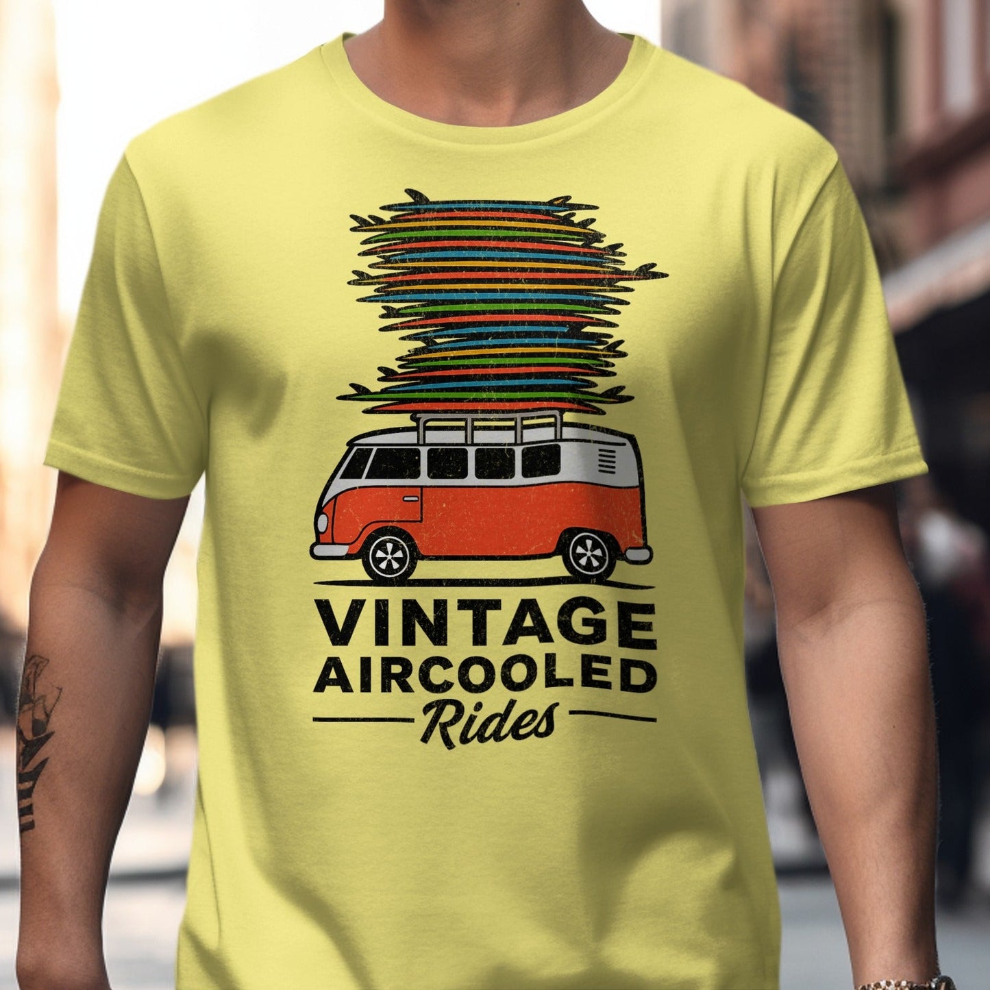 Vintage Aircooled Rides Graphic T-shirt product type