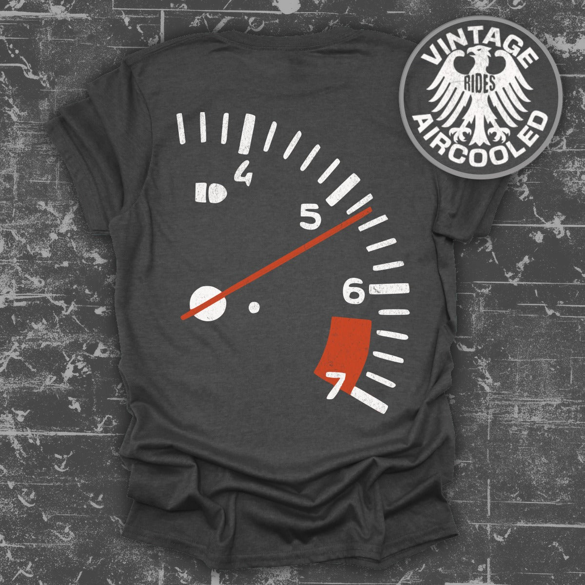 Vintage Rides Aircooled Automotive Gauge T-shirt product