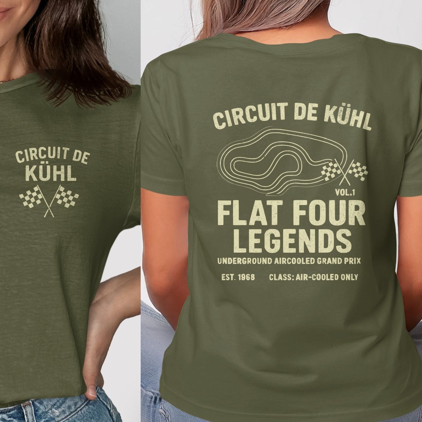 Circuit De Kühl Flat Four Legends Graphic T-shirt product