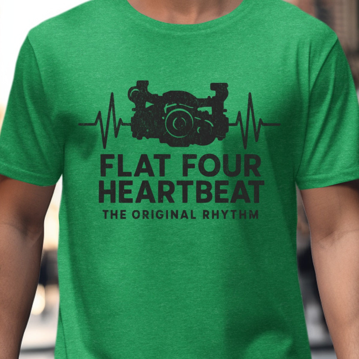 Flat Four Heartbeat The Original Rhythm t-shirt product