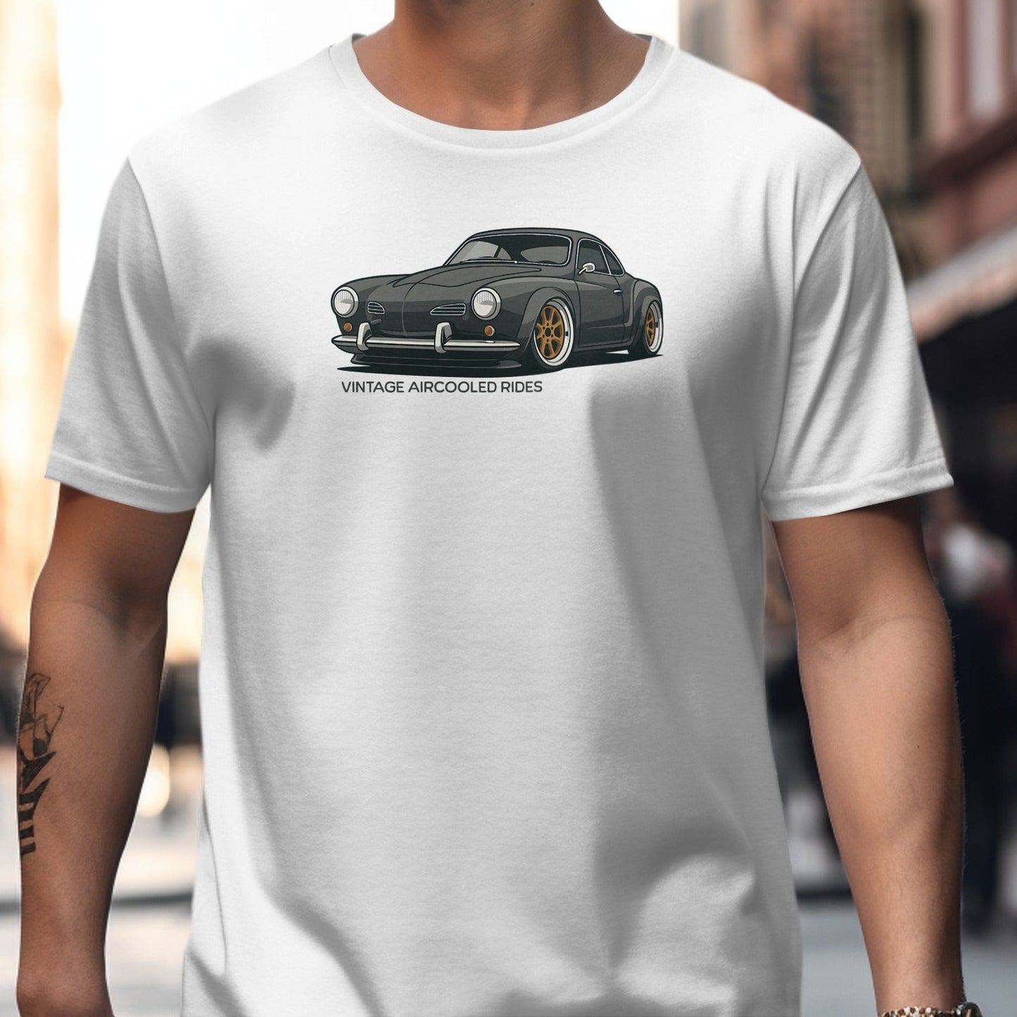 Vintage Aircooled Rides Graphic Tee Shirt product