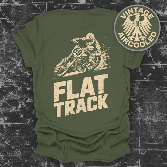 Flat Track Vintage Rides Aircooled T-shirt product