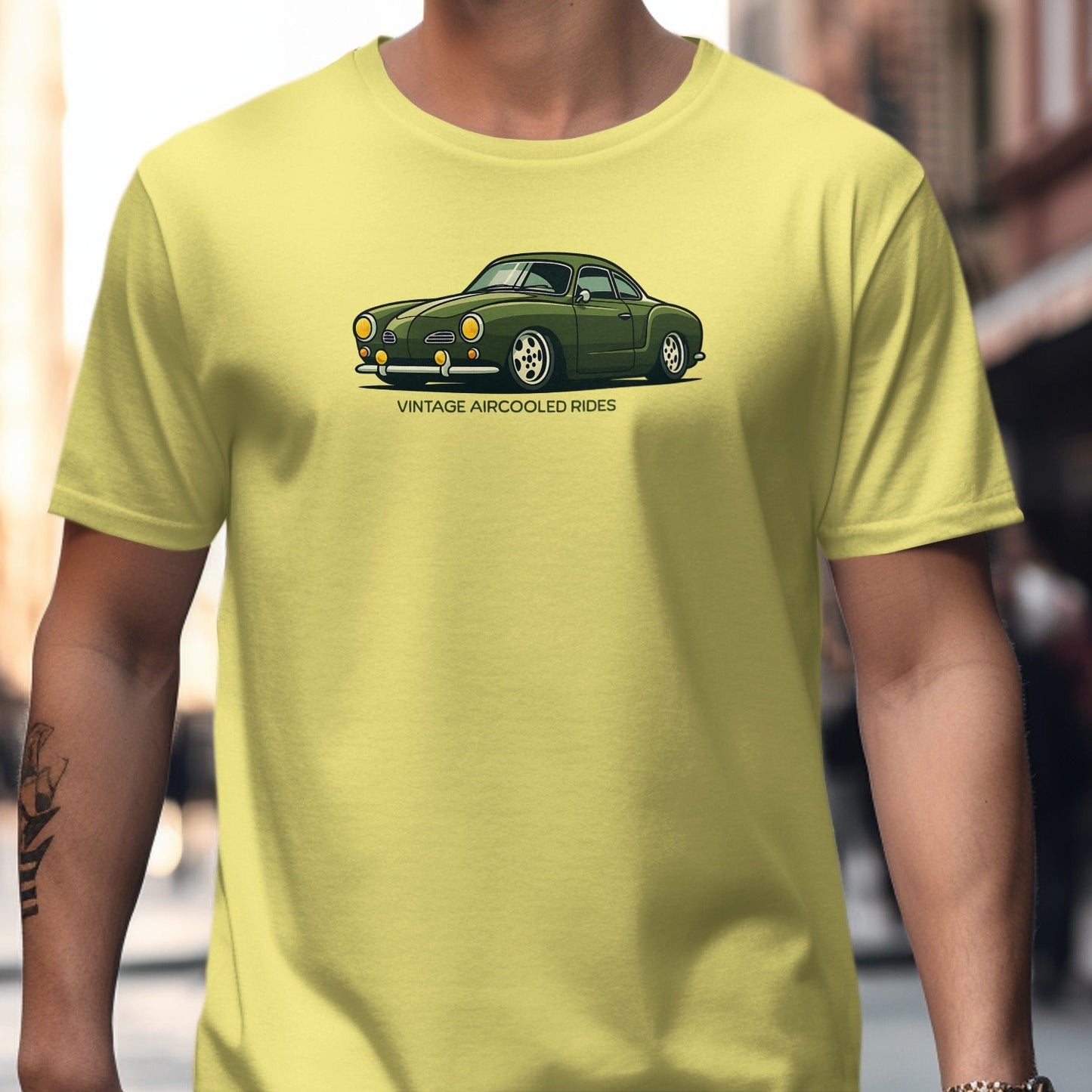 Vintage Aircooled Rides Graphic Tee Shirt product type