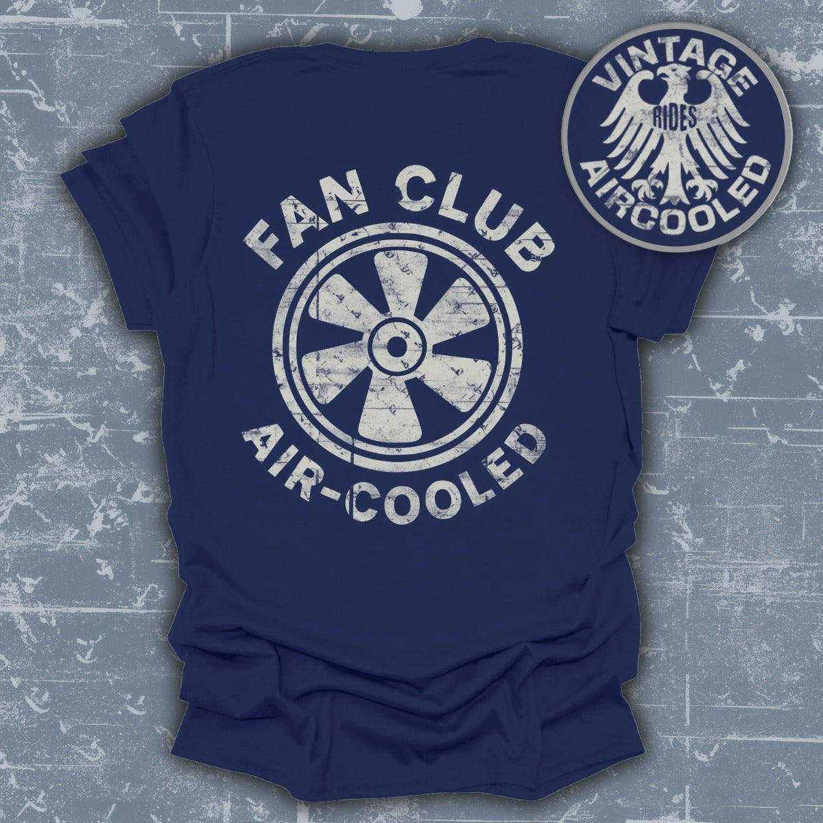 Fan Club Air-Cooled Vintage Rides T-shirt