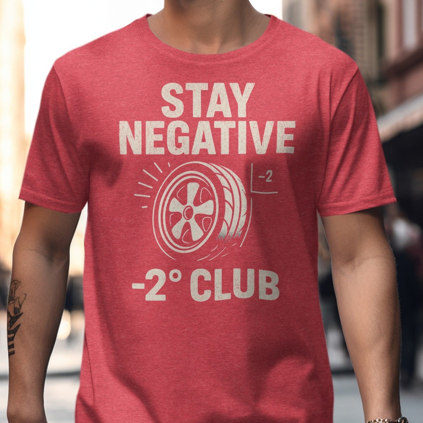Stay Negative -2° Club Graphic Tee Shirt product