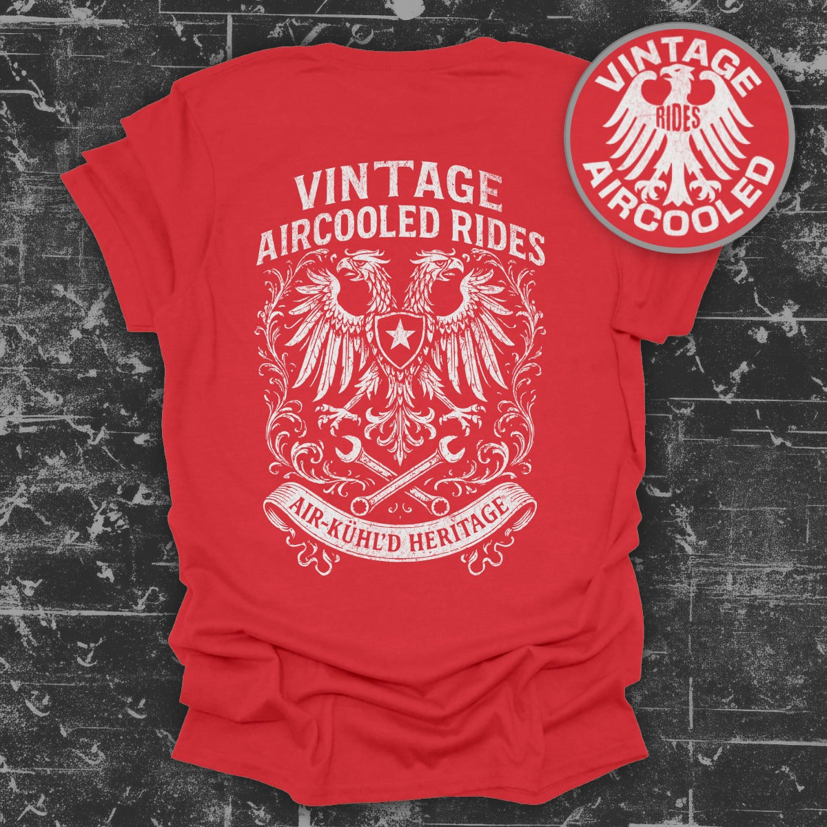 Vintage Aircooled Rides Air-Kuhl'd Heritage Shirt